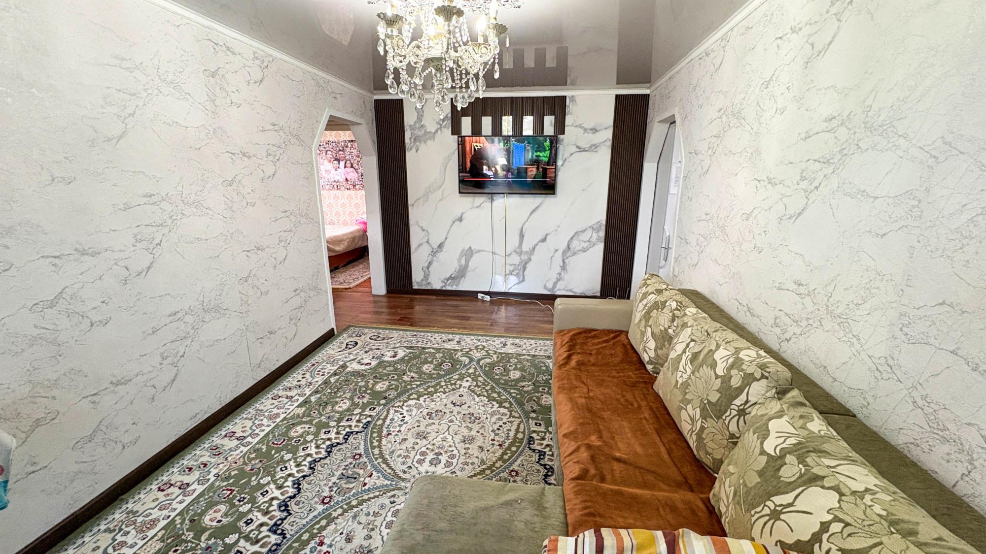 3-комнантная квартира, 57.0 м²,Конаев за 16 600 000