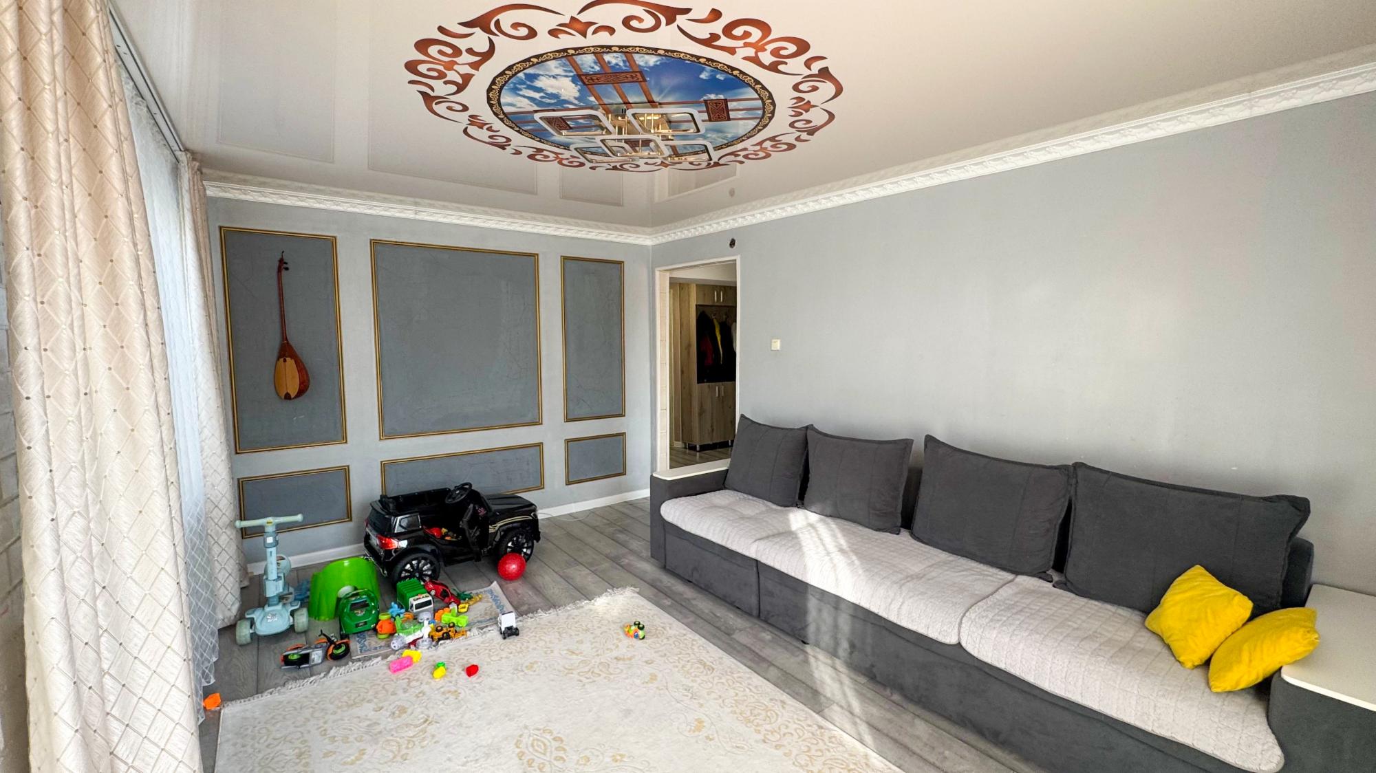 4-комнантная квартира, 76.0 м²,Алдабергенова за 23 500 000