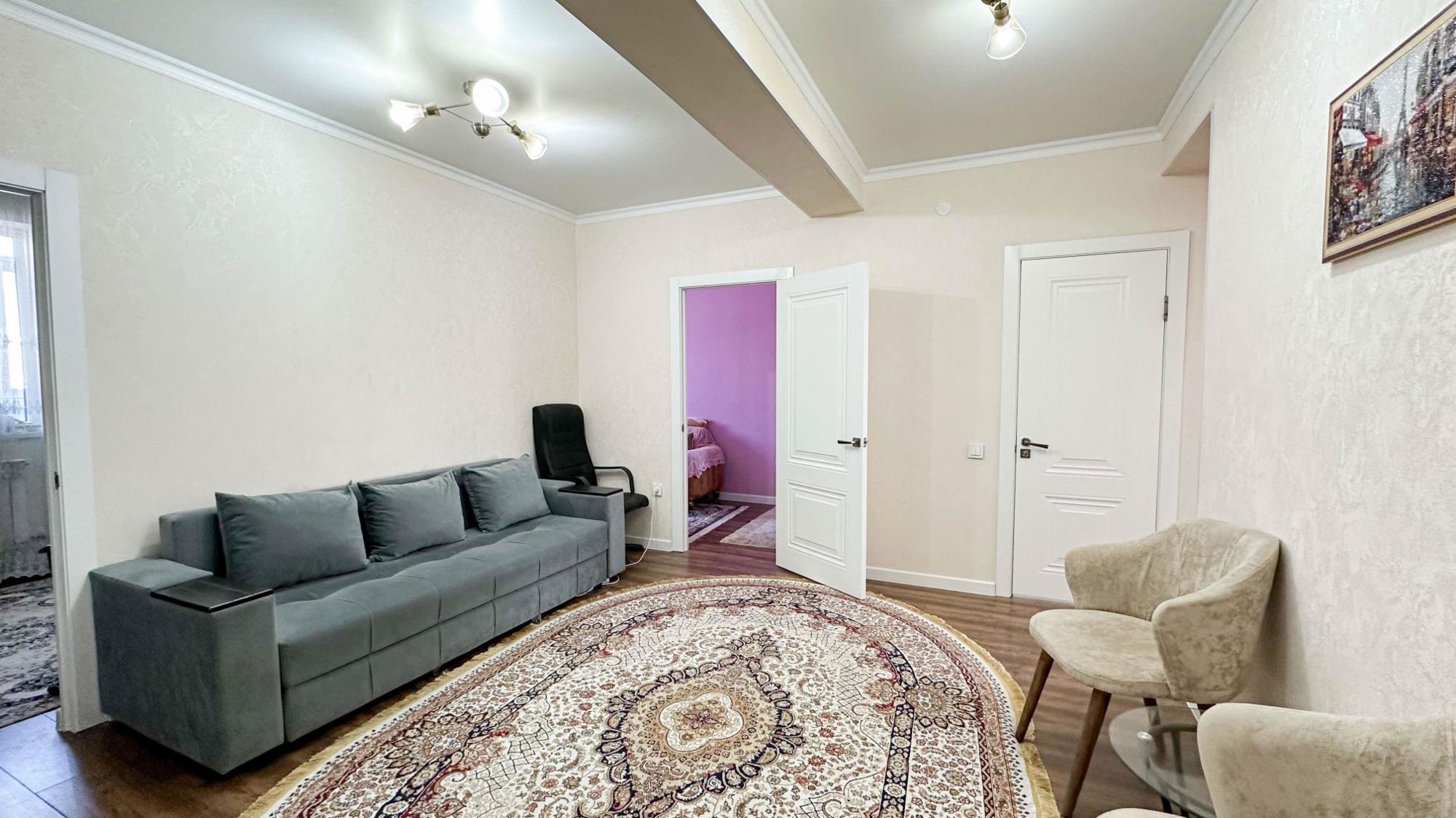 3-комнантная квартира, 74.0 м²,Бирлик за 30 700 000