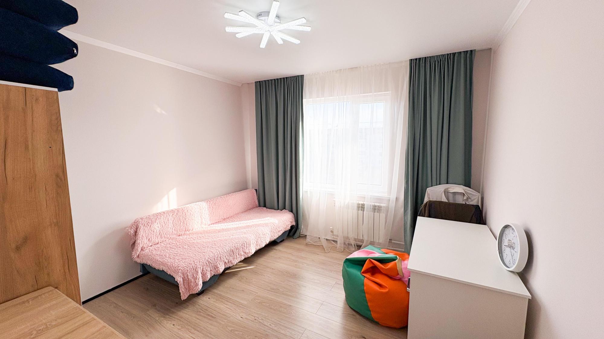 4-комнантная квартира, 92.0 м²,мкр Мушелтой за 30 000 000