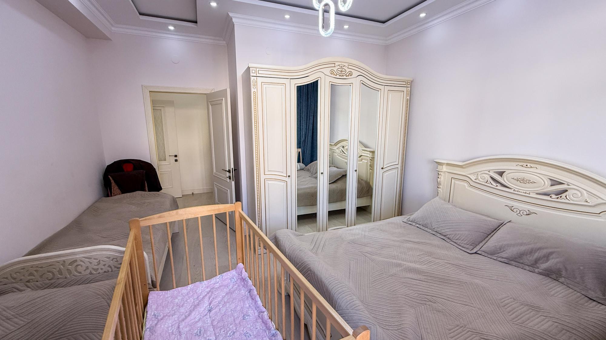 2-комнантная квартира, 80.0 м²,Абжалиева за 55 000 000