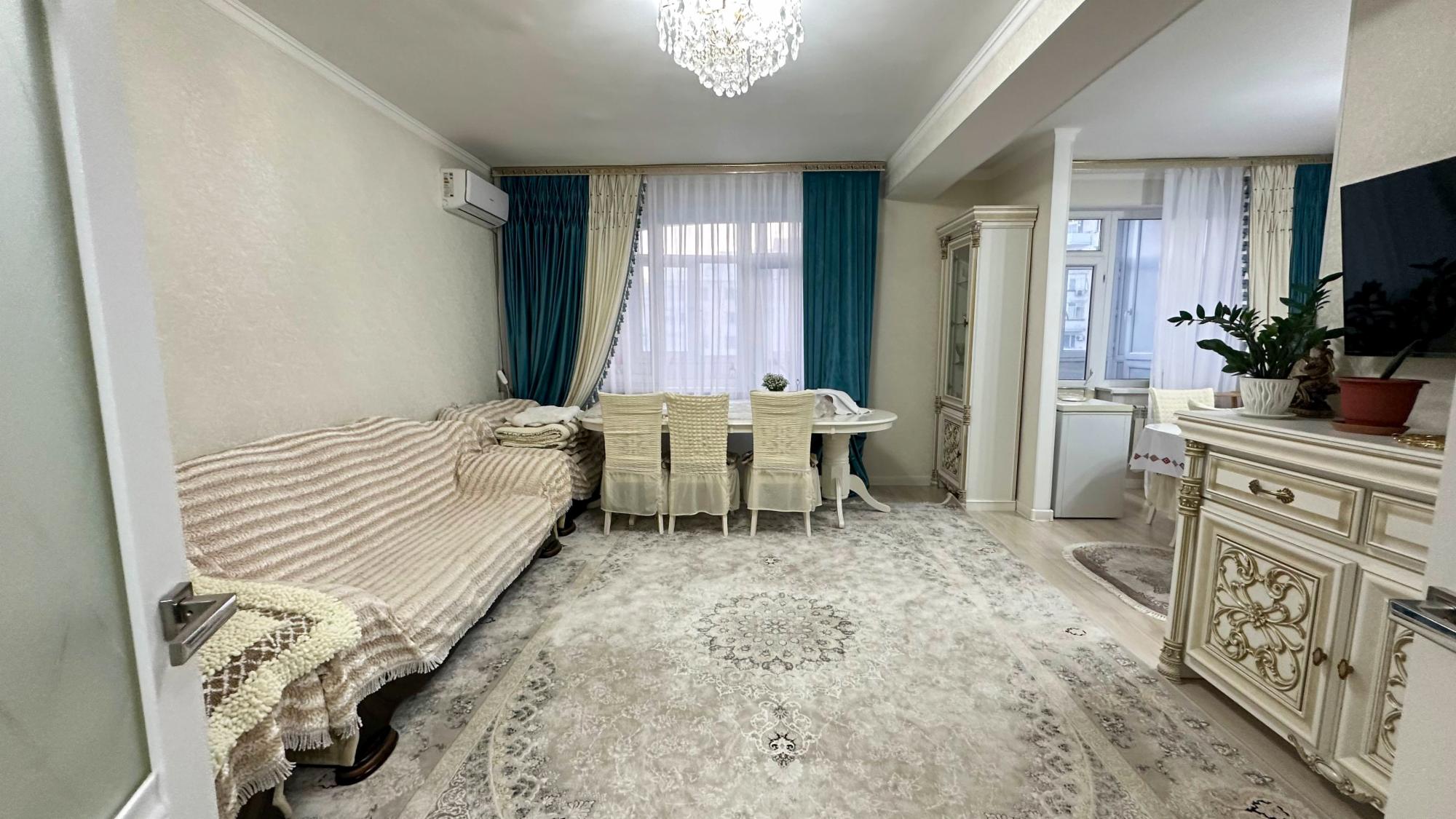 3-комнантная квартира, 87.0 м²,Абжалиева за 39 370 000