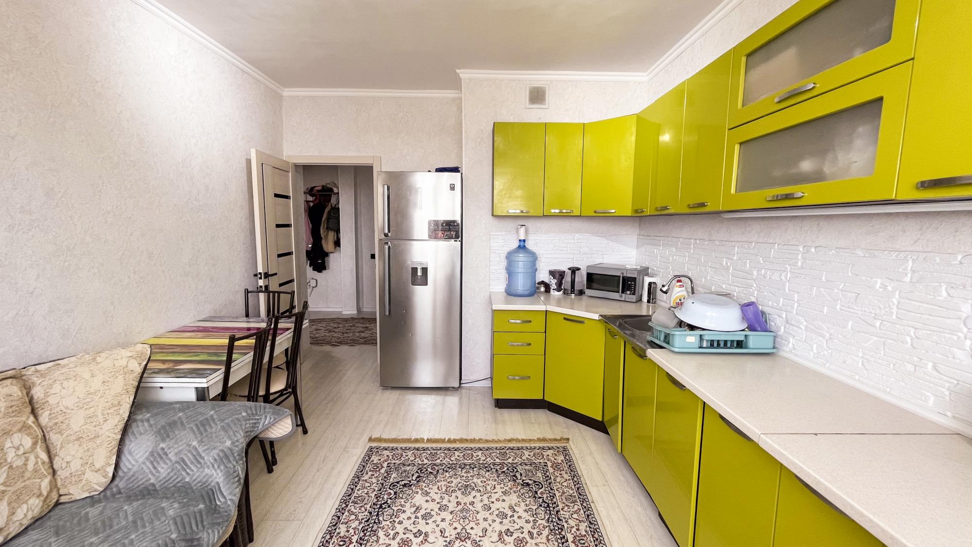 2-комнантная квартира, 52.0 м²,Абжалиева за 16 500