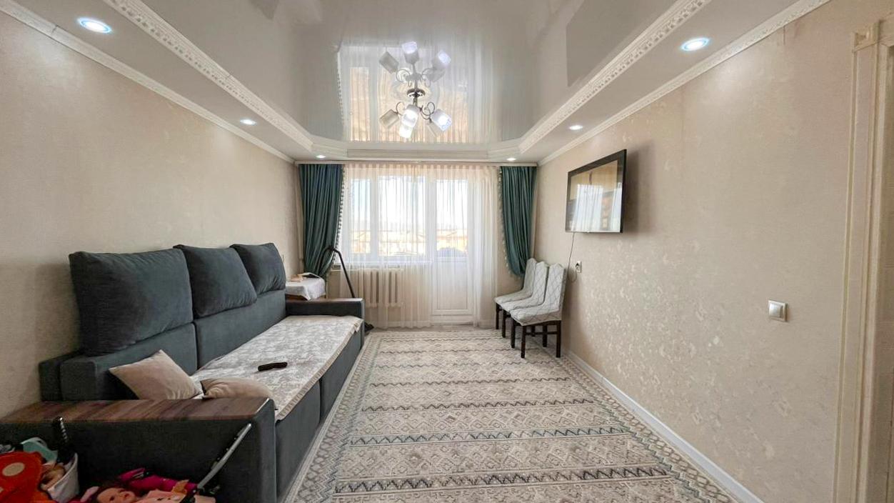 2-комнантная квартира, 48.0 м²,мкр Жетысу за 19 000 000