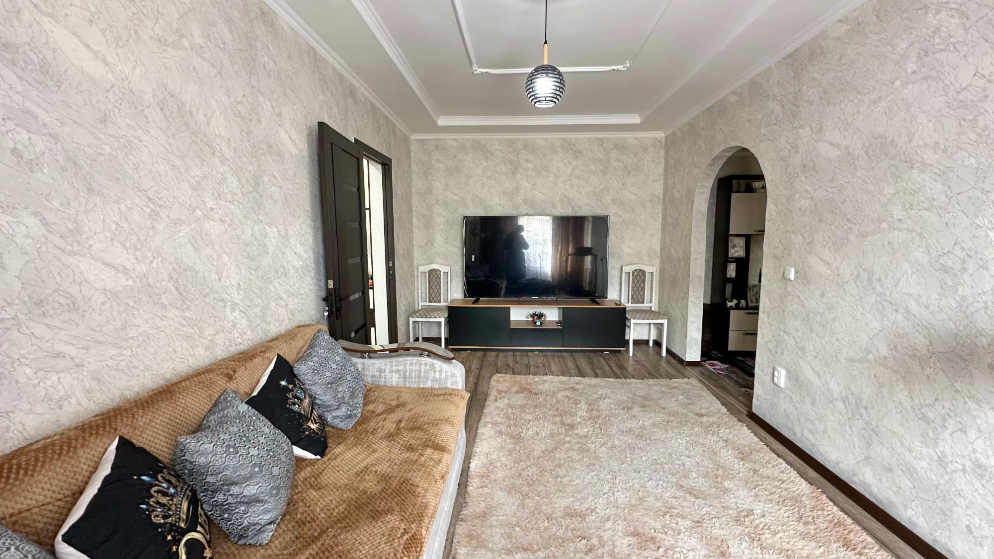 3-комнантный квартира, 58.0 м²,Мерекенова за 19 000 000