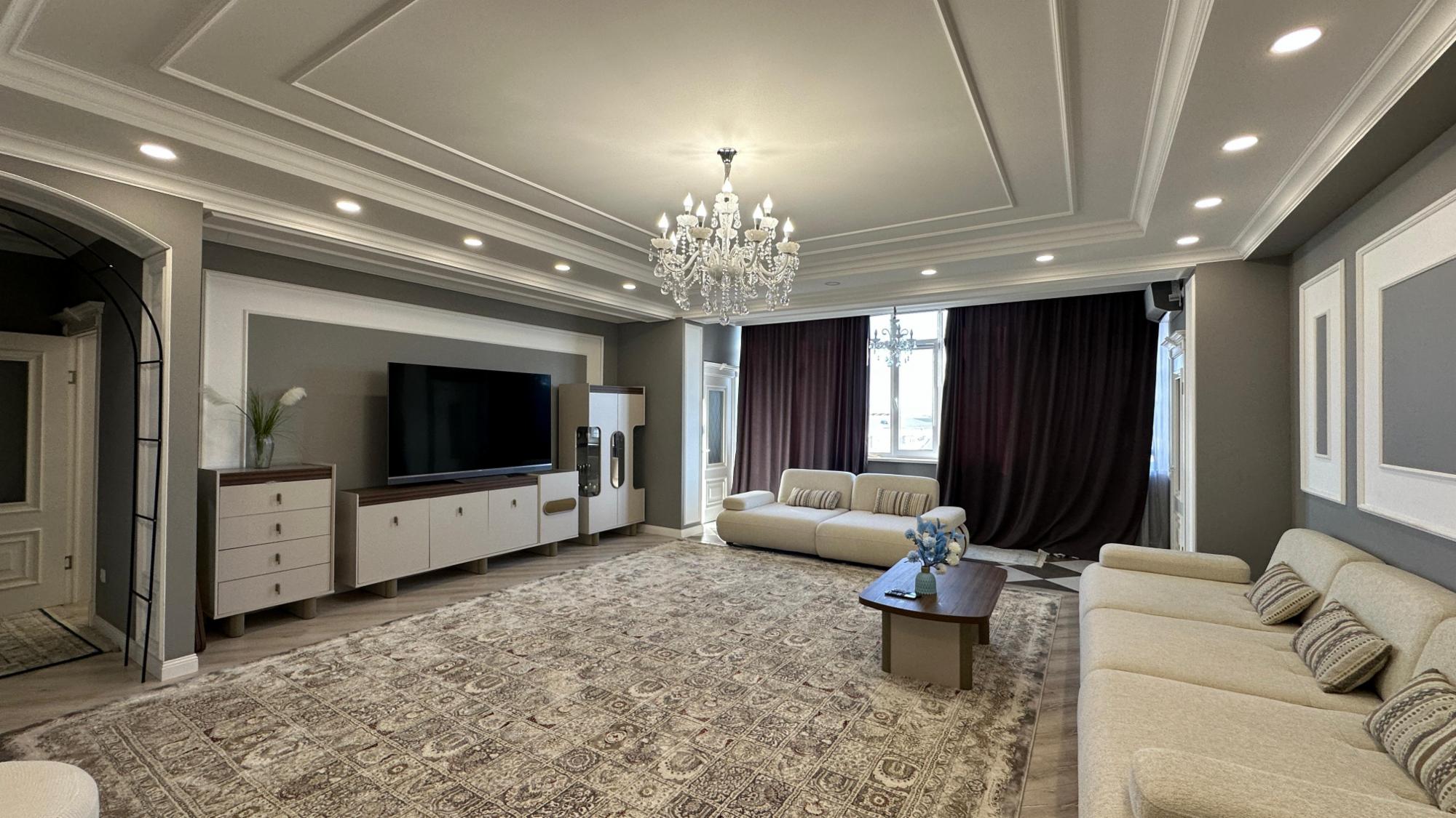 3-комнантная квартира, 150.0 м²,Гарышкер за 87 000 000