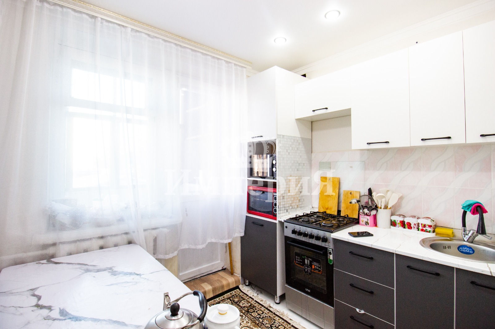 2-комнантная квартира, 48.0 м²,4 мкр за 16 500 000