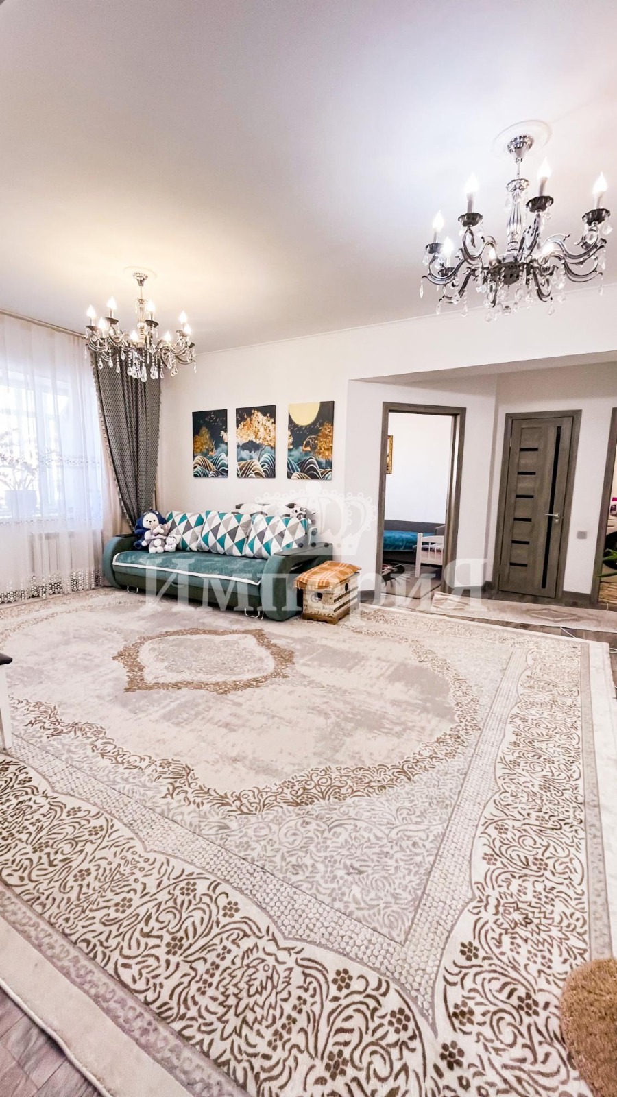 3-комнантная квартира, 74.0 м²,Каратал за 25 000 000