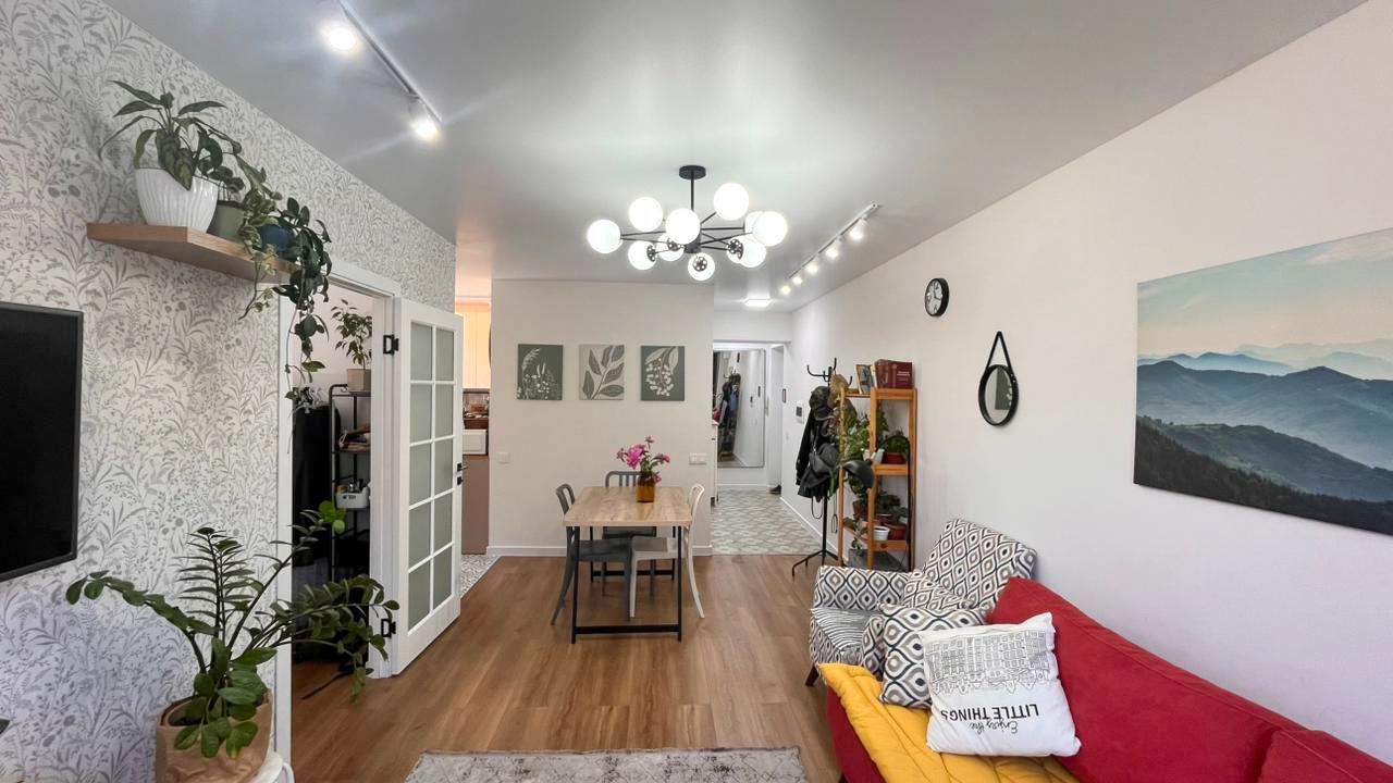 2-комнантная квартира, 41.0 м²,Абая за 17 500 000