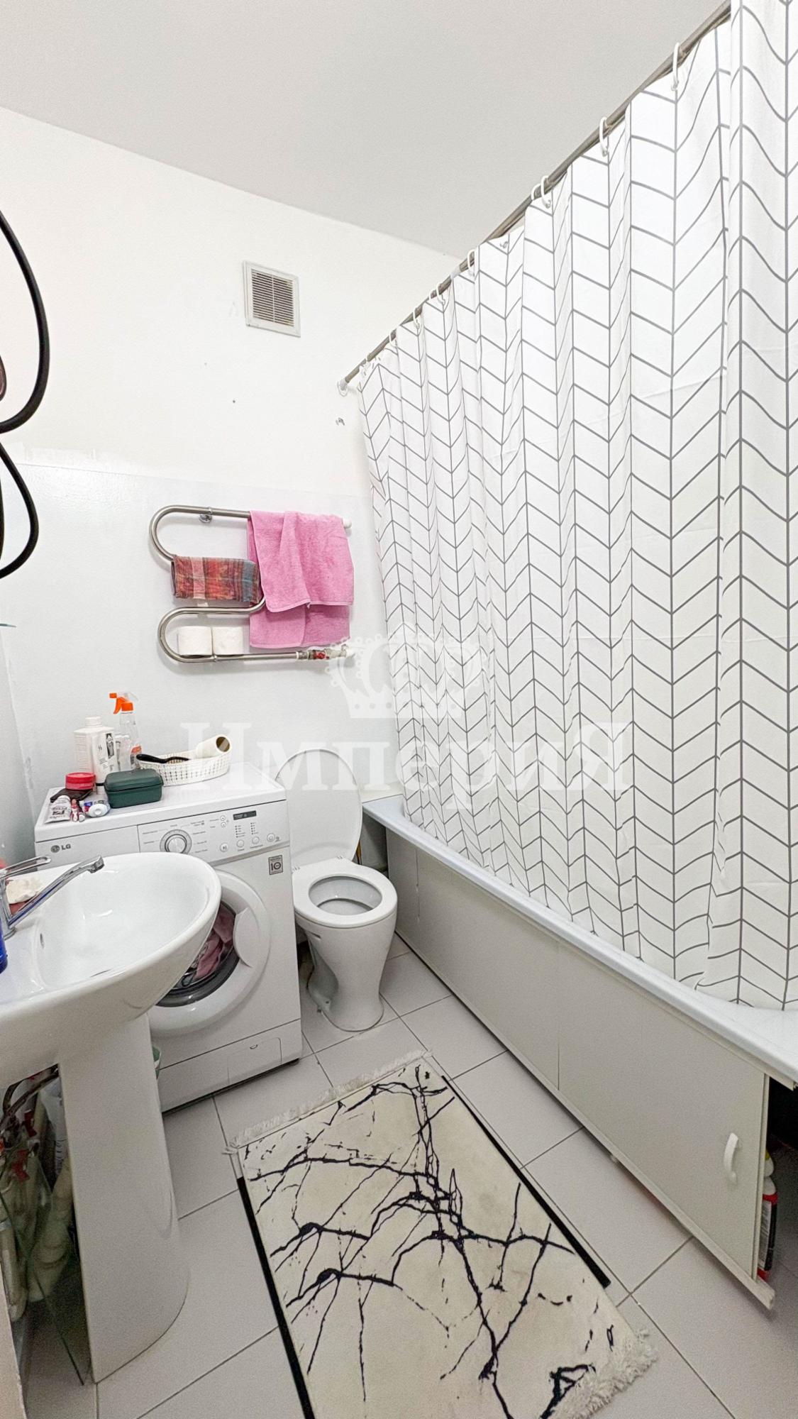 1-комнантная квартира, 41.5 м²,Бирлик за 16 500 000