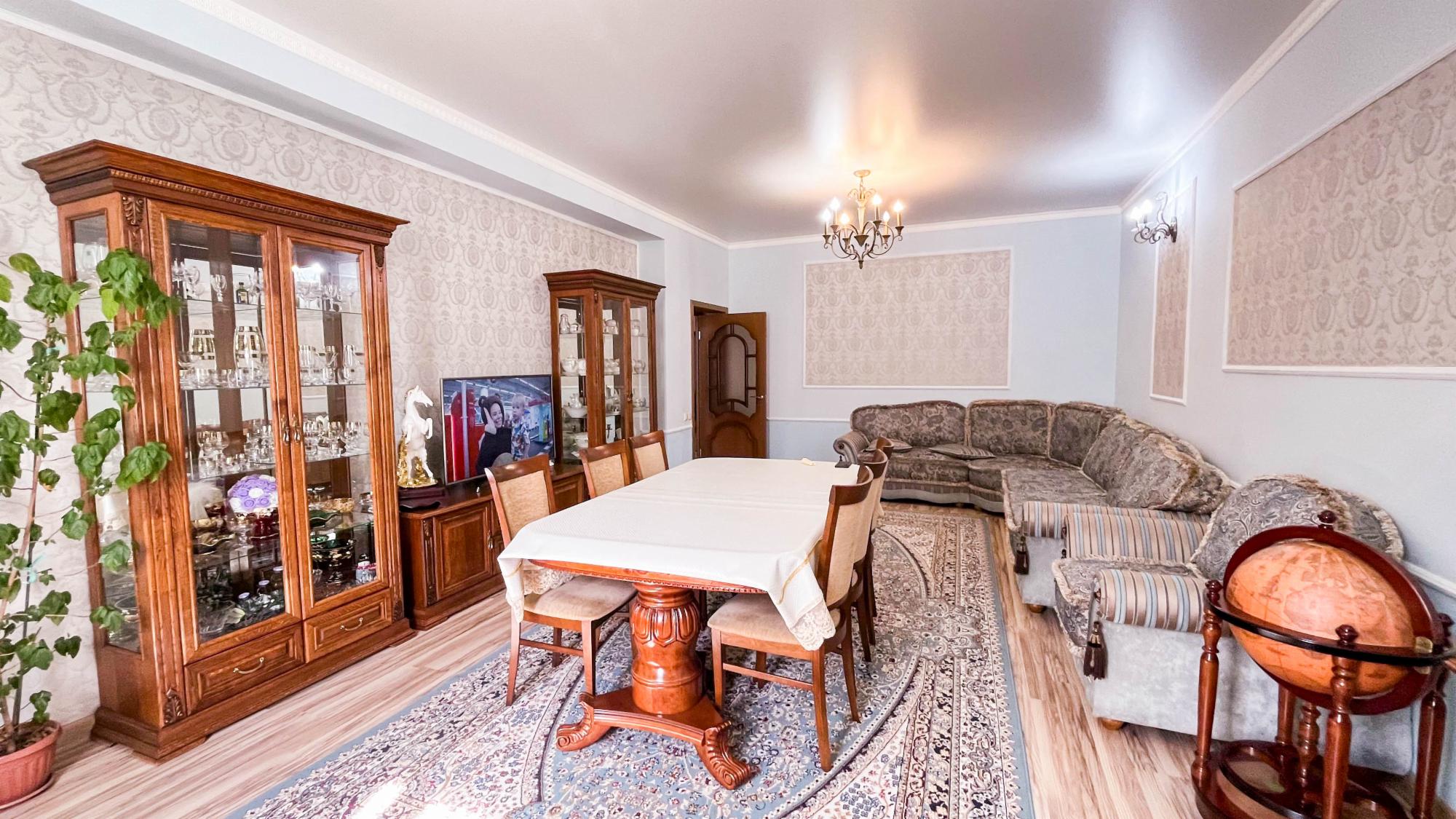 3-комнантная квартира, 126.0 м²,Биржан Сал за 55 000 000