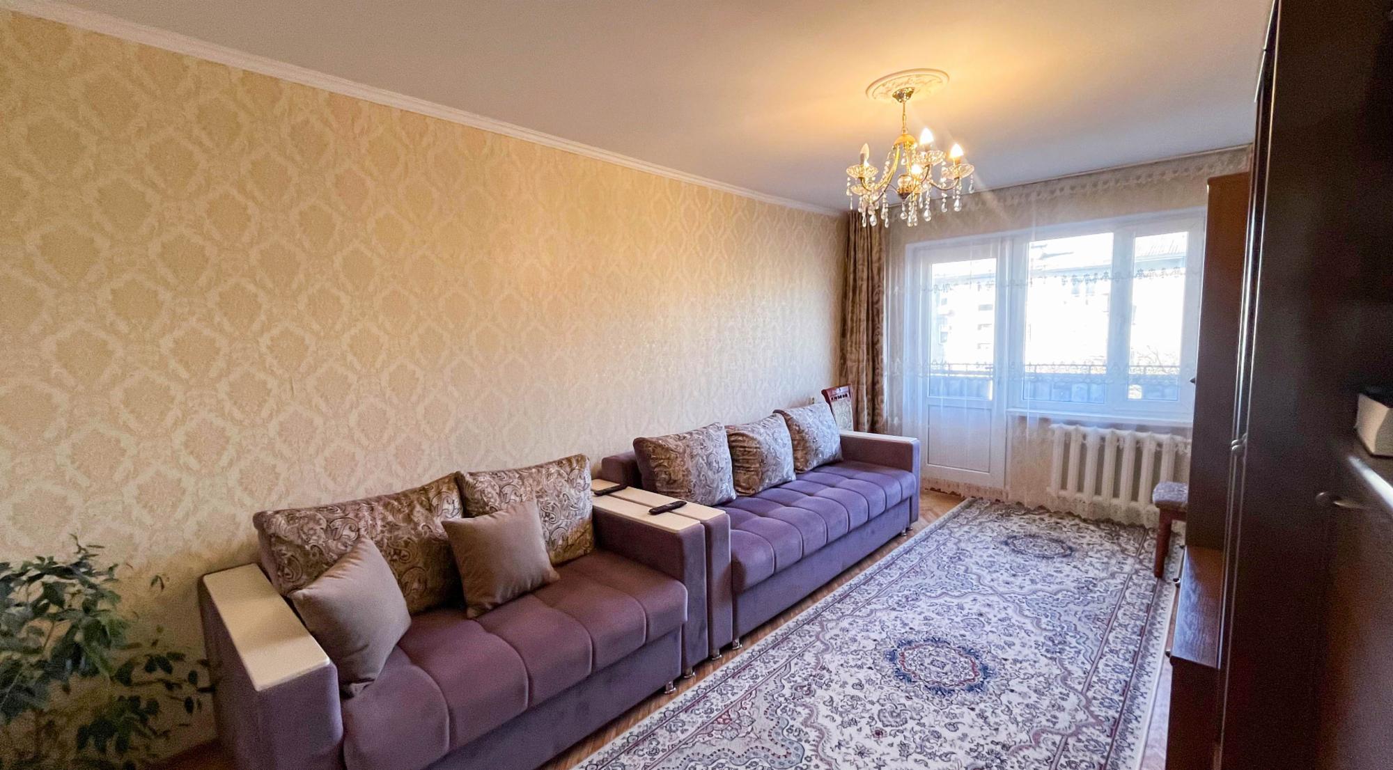 3-комнантная квартира, 62.0 м²,Алдабергенова за 18 700 000