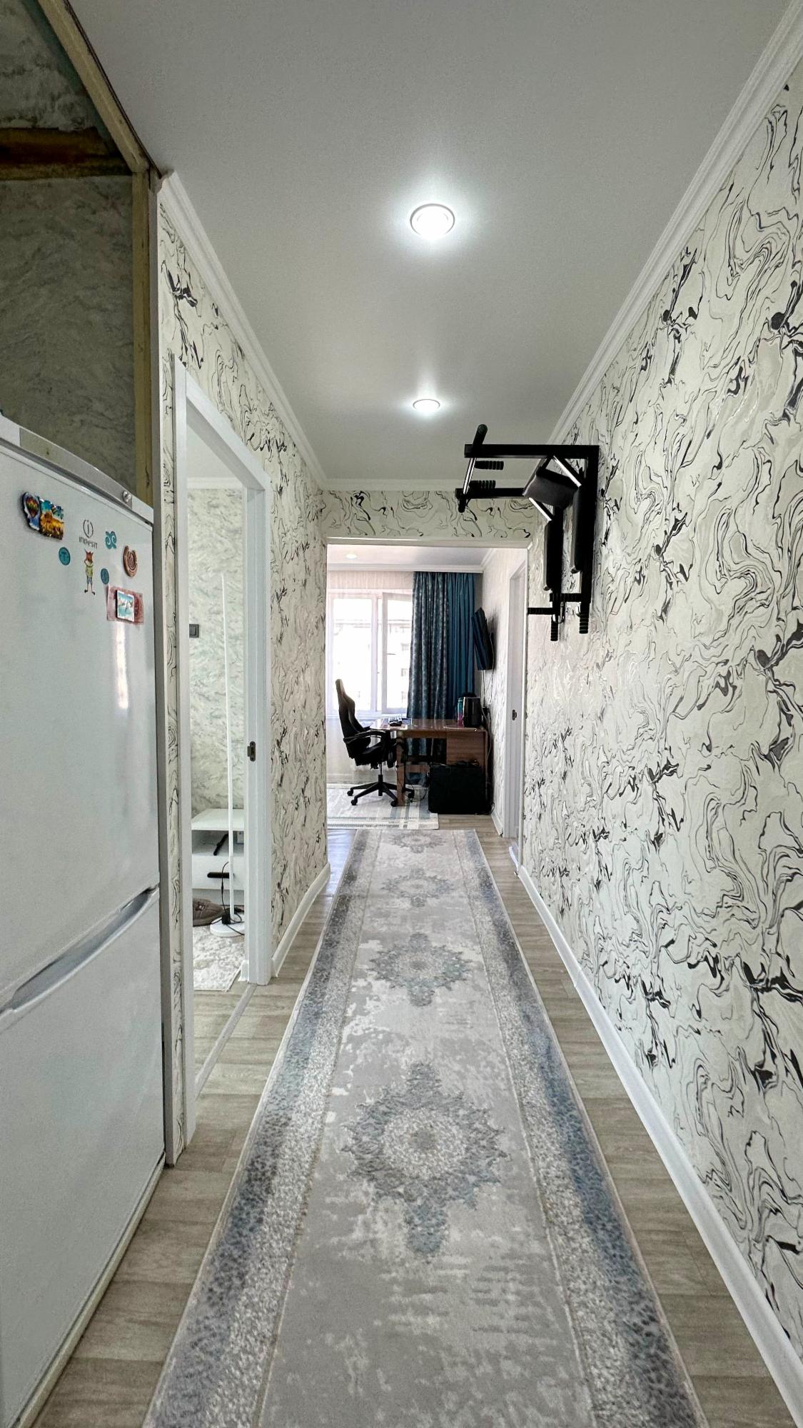 2-комнантная квартира, 56.0 м²,5 мкр за 18 800 000