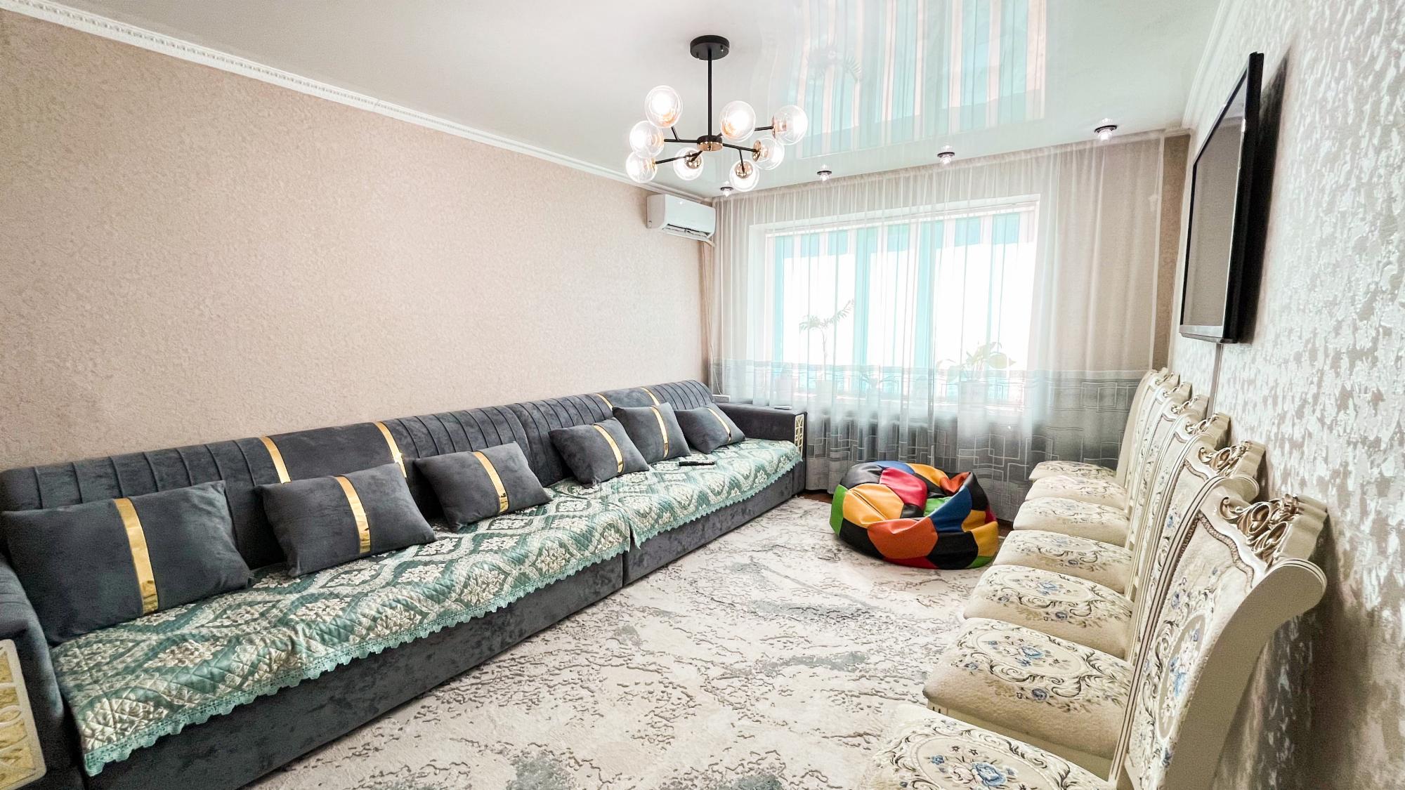 4-комнантная квартира, 75.0 м²,Алдабергенова за 21 000 000