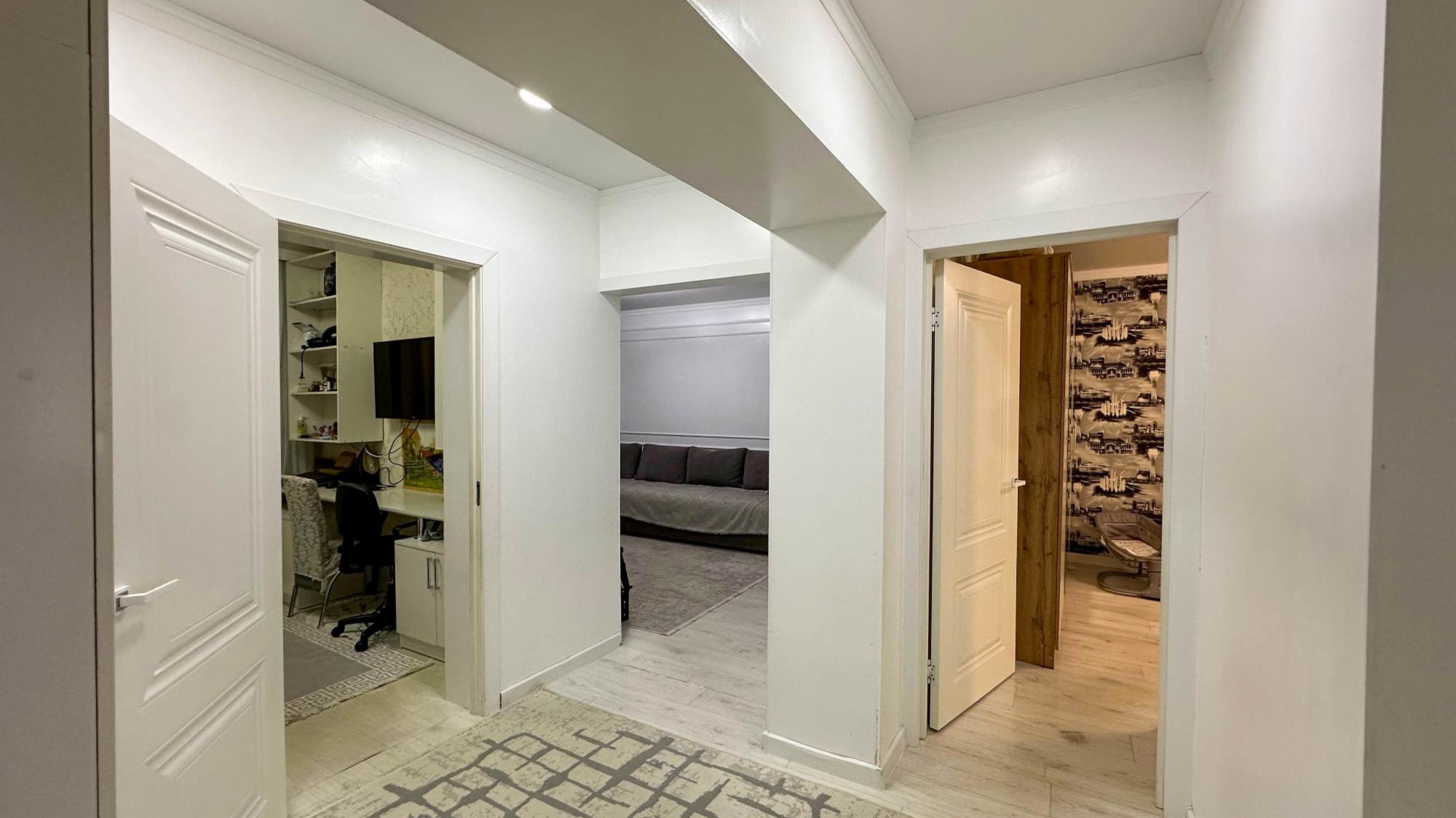 3-комнантная квартира, 65.0 м²,2 мкр за 25 000 000