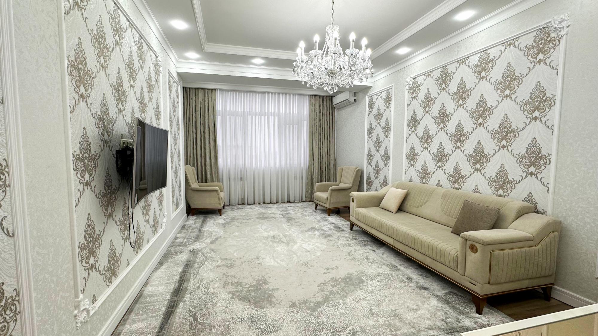 3-комнантная квартира, 110.0 м²,Алдабергенова за 68 000 000