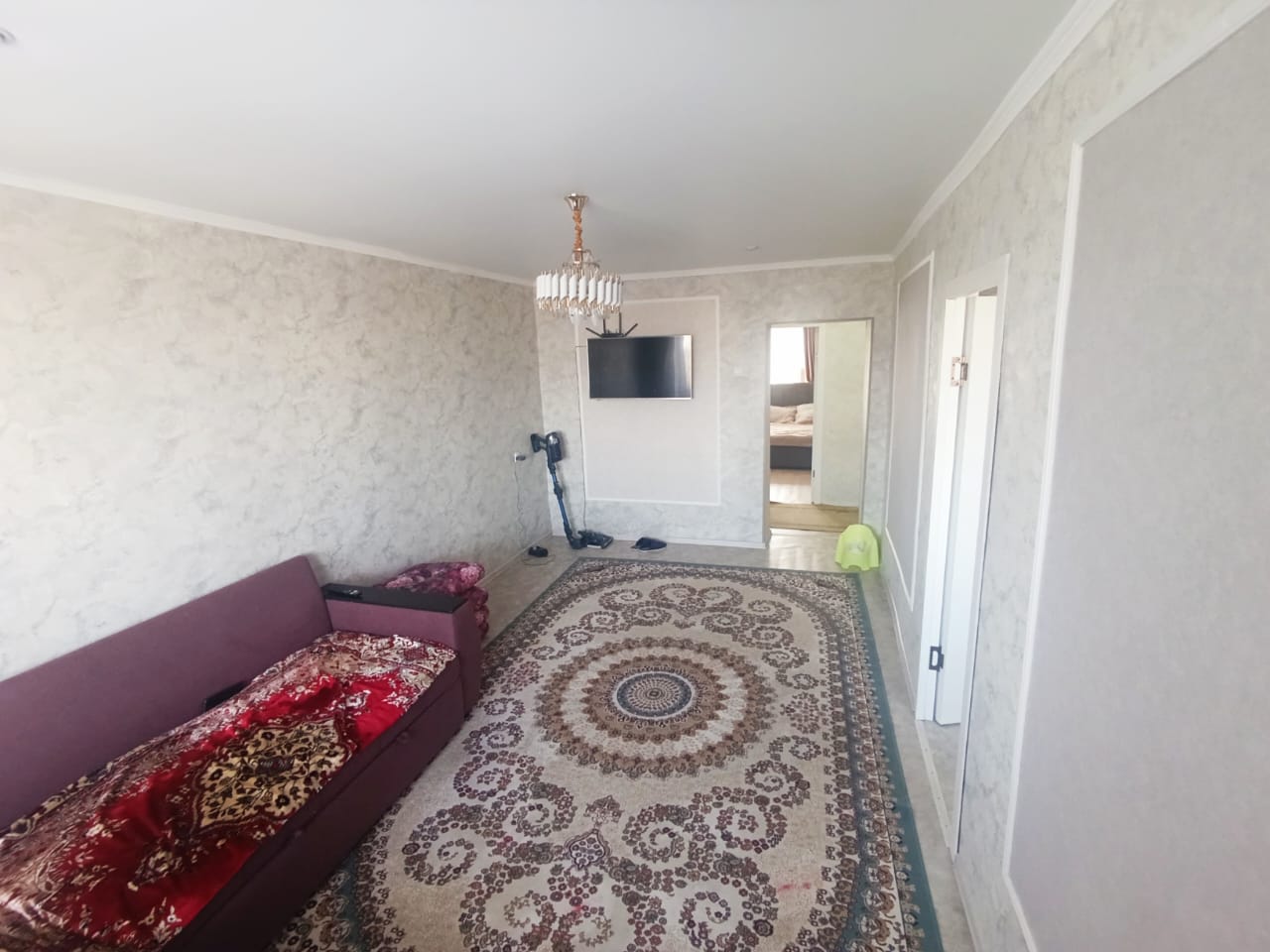 3-комнантная квартира, 65.0 м²,9 площадка за 15 000 000