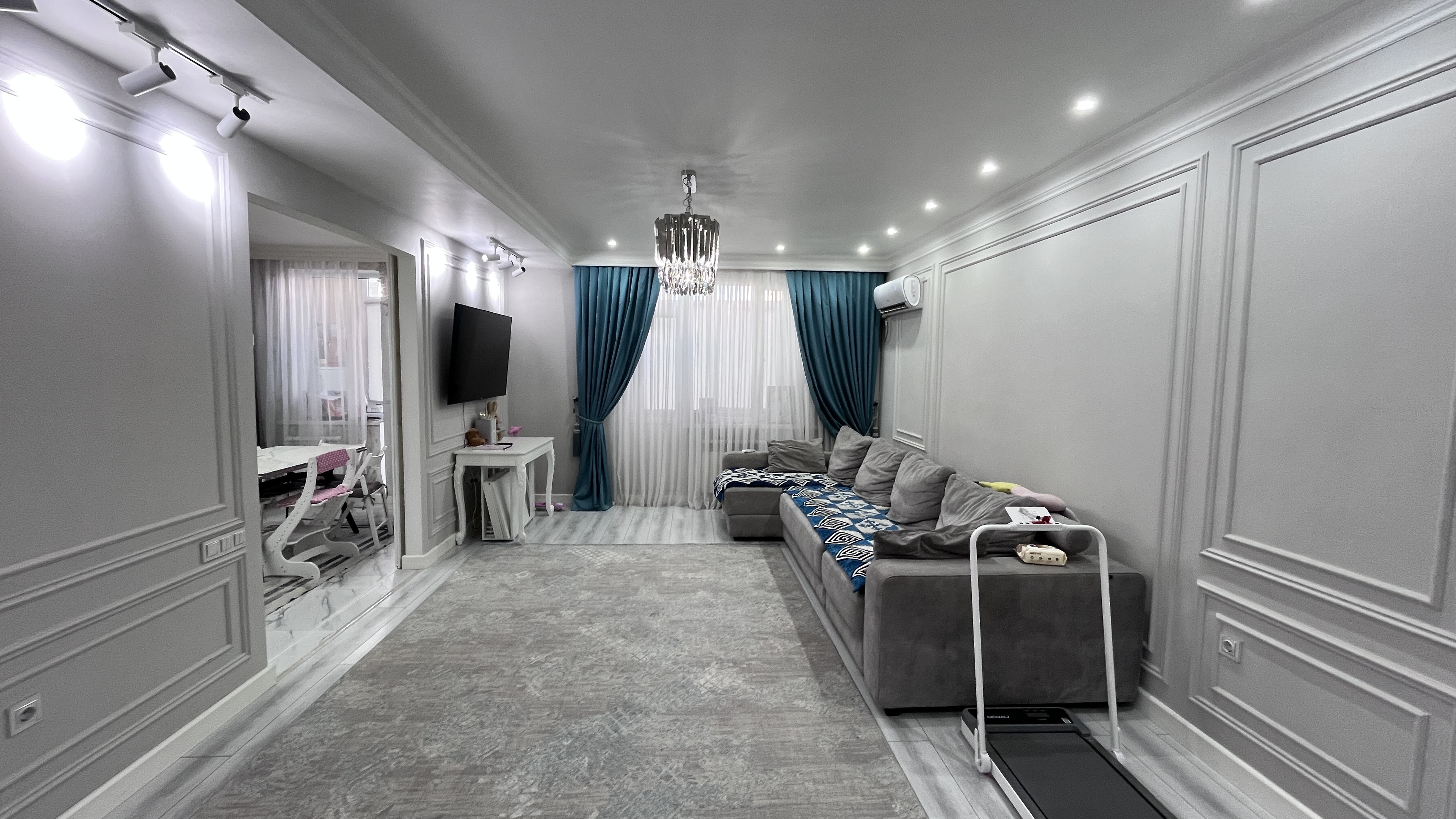 3-комнантная квартира, 90.0 м²,Бирлик за 49 000 000