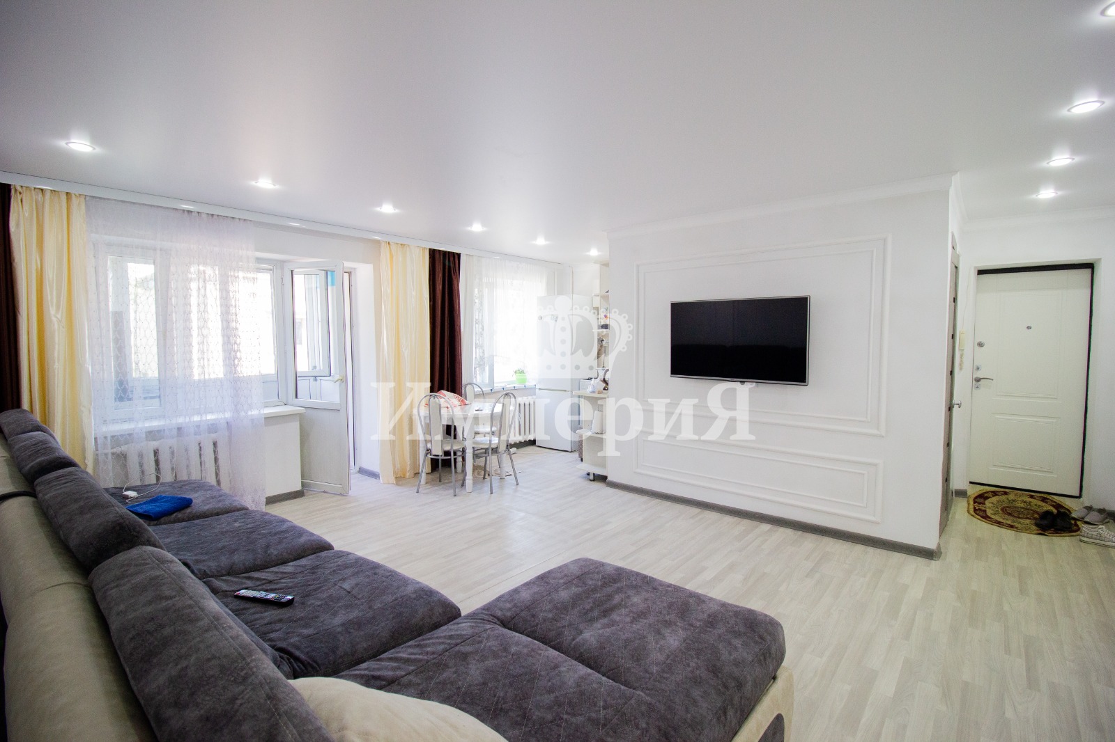 3-комнантная квартира, 60.0 м²,Кабанбай Батыра за 15 200 000