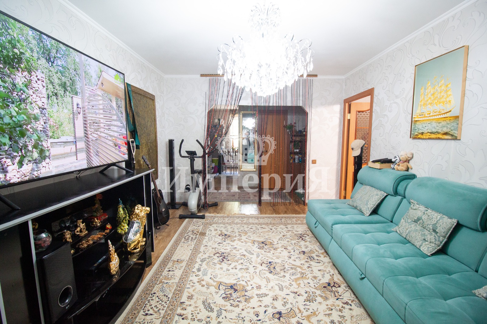 4-комнантная квартира, 89.0 м²,мкр Мушелтой за 28 500 000