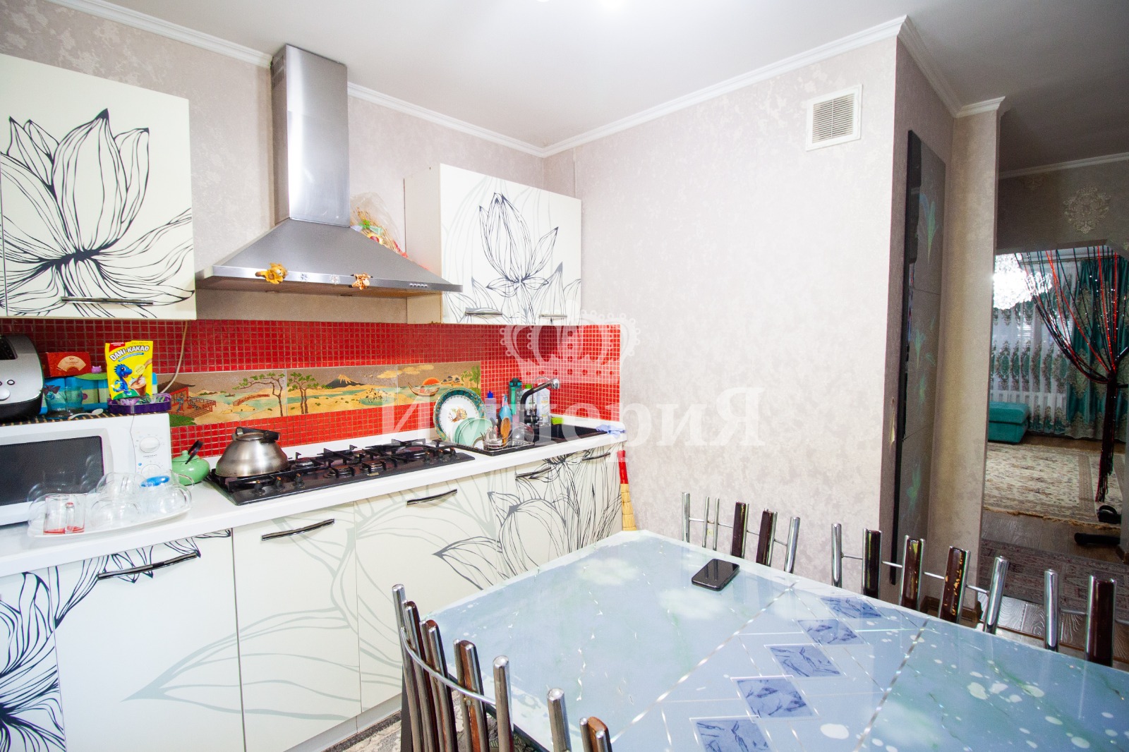 4-комнантная квартира, 89.0 м²,мкр Мушелтой за 28 500 000