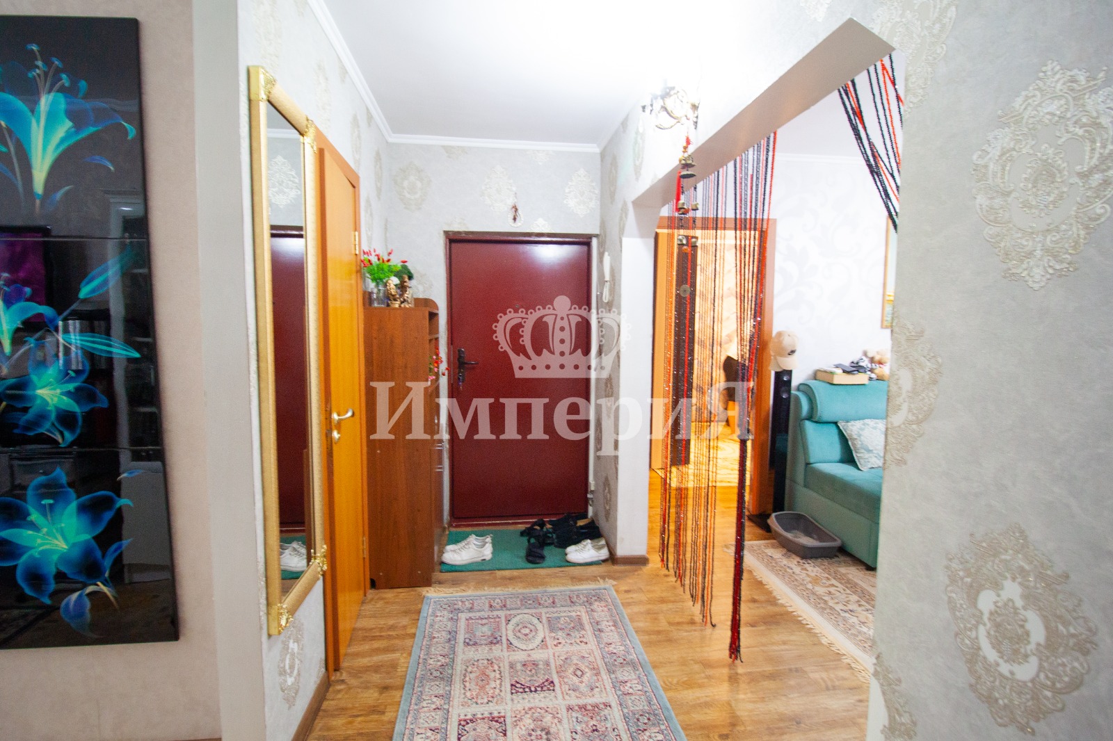 4-комнантная квартира, 89.0 м²,мкр Мушелтой за 28 500 000