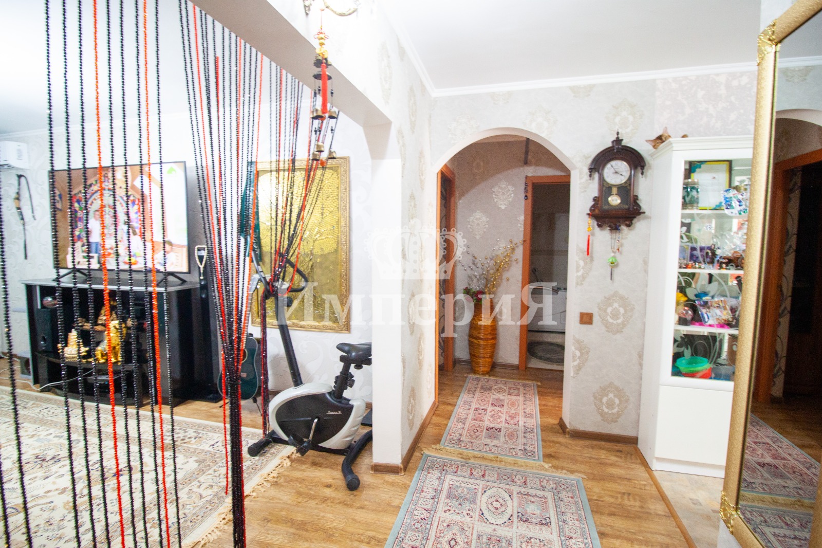 4-комнантная квартира, 89.0 м²,мкр Мушелтой за 28 500 000