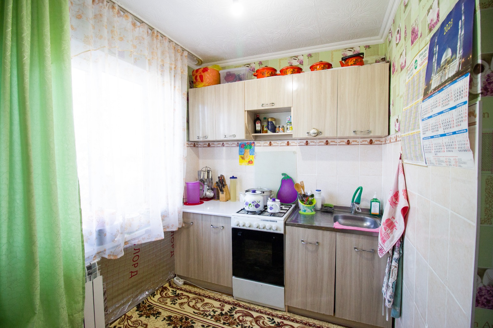 3-комнантная квартира, 60.0 м²,Казахстанская за 16 000 000