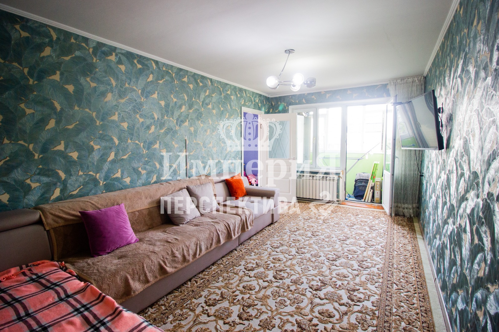 2-комнантная квартира, 43.0 м²,5 мкр за 12 000 000