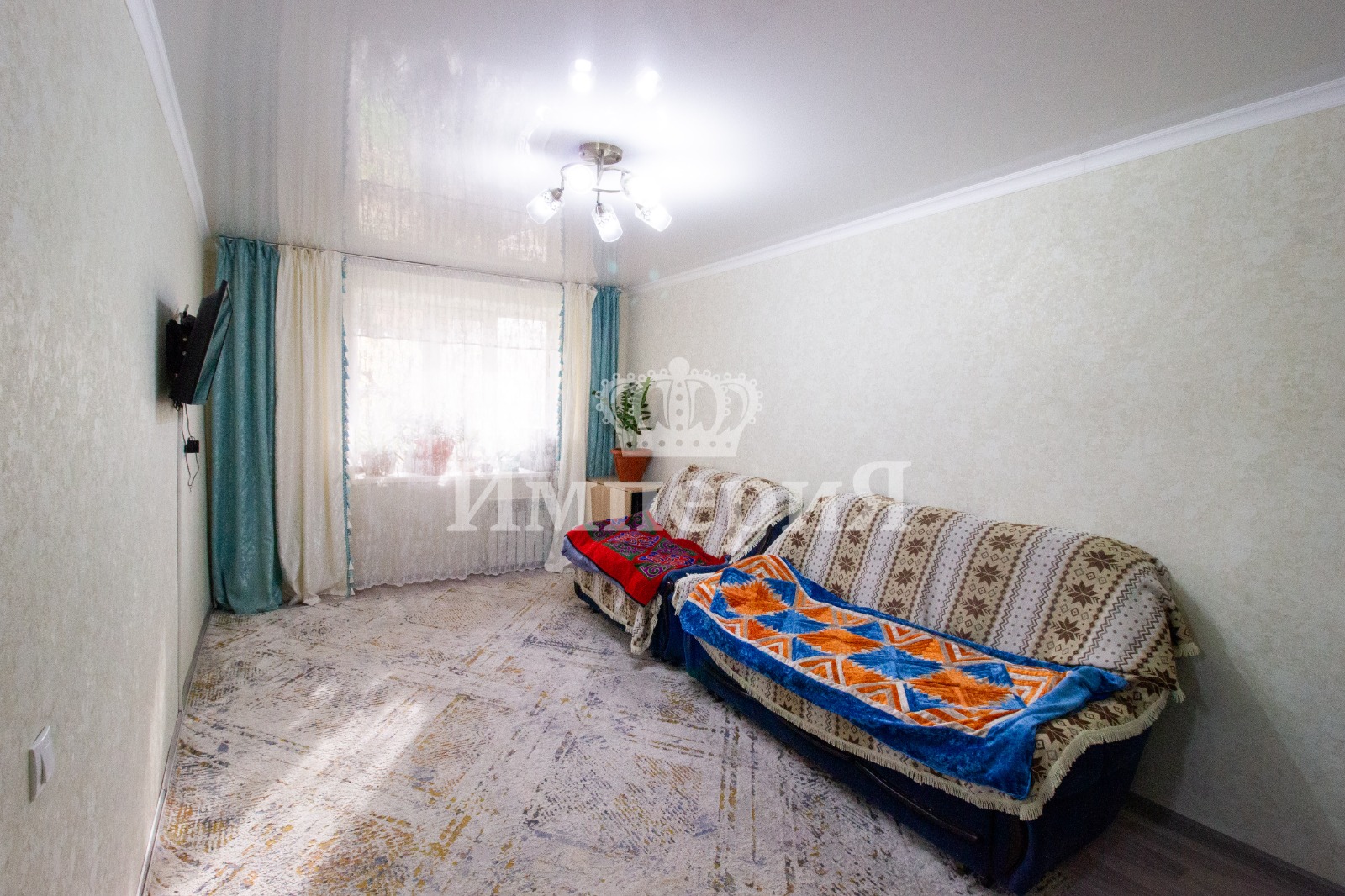 2-комнантная квартира, 46.0 м²,9 площадка за 15 000 000