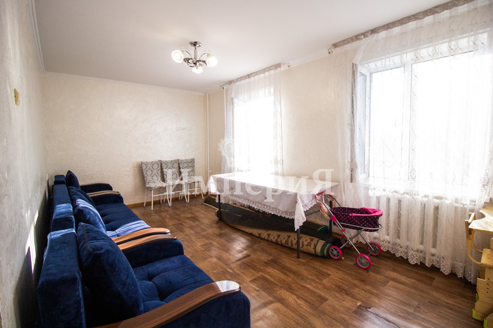 3-комнантная квартира, 57.0 м²,5 мкр за 18 500 000