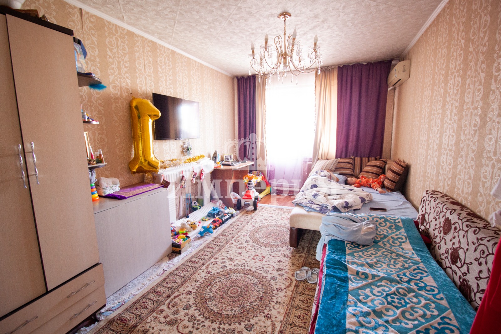 3-комнантная квартира, 60.0 м²,5 мкр за 13 700 000