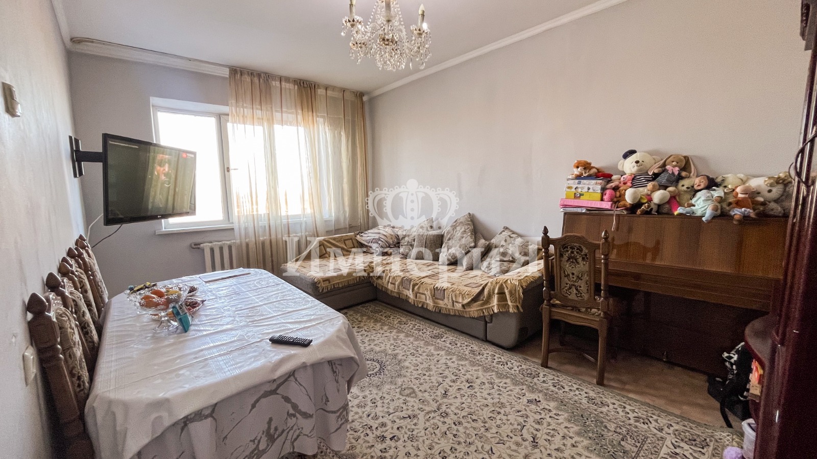 3-комнантная квартира, 63.0 м²,Нур за 18 500 000