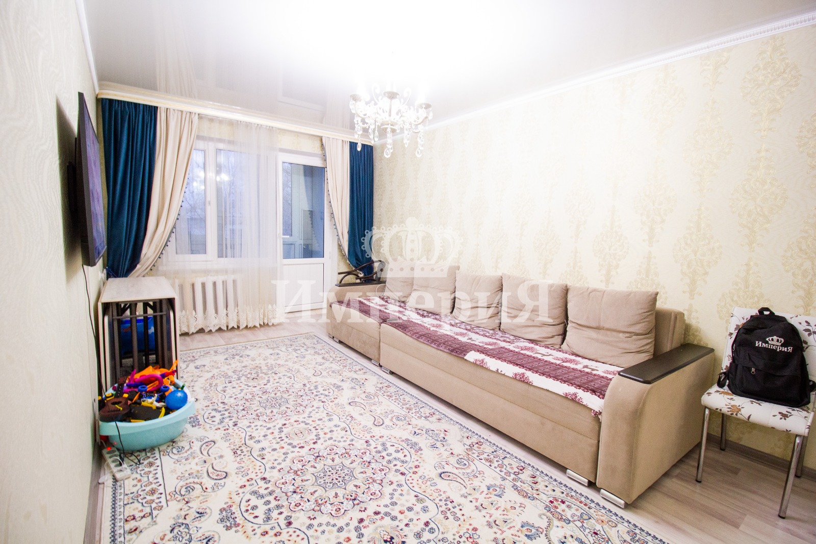 3-комнантная квартира, 63.5 м²,мкр Самал за 17 000 000