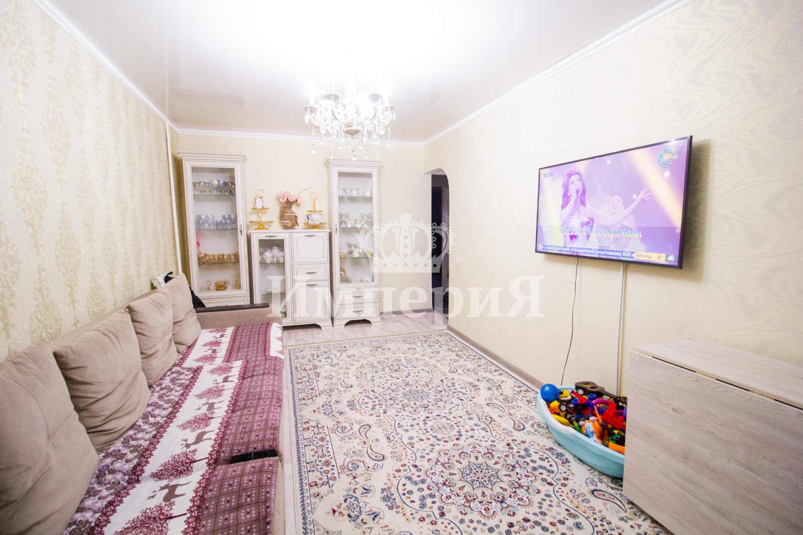 3-комнантная квартира, 63.5 м²,мкр Самал за 17 000 000