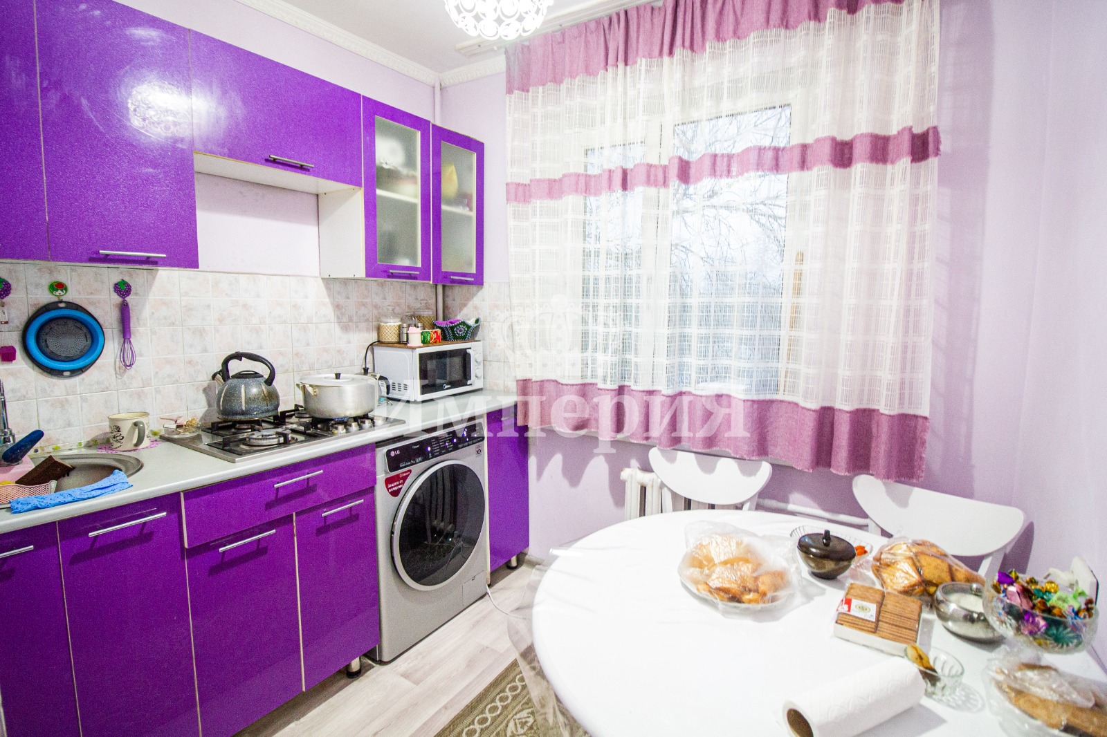 3-комнантная квартира, 63.5 м²,мкр Самал за 17 000 000