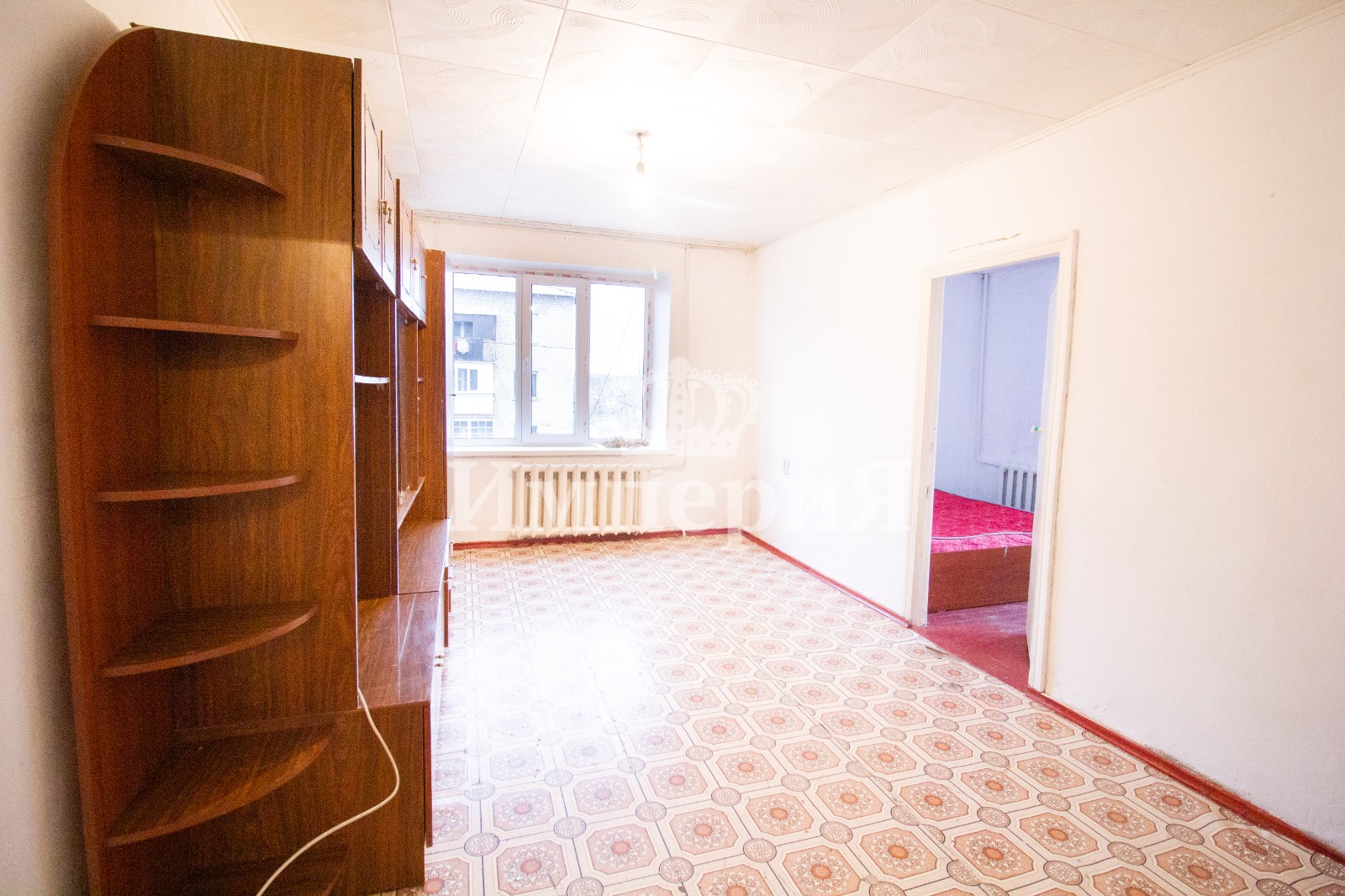 2-комнантная квартира, 44.0 м²,Военный городок за 11 500 000