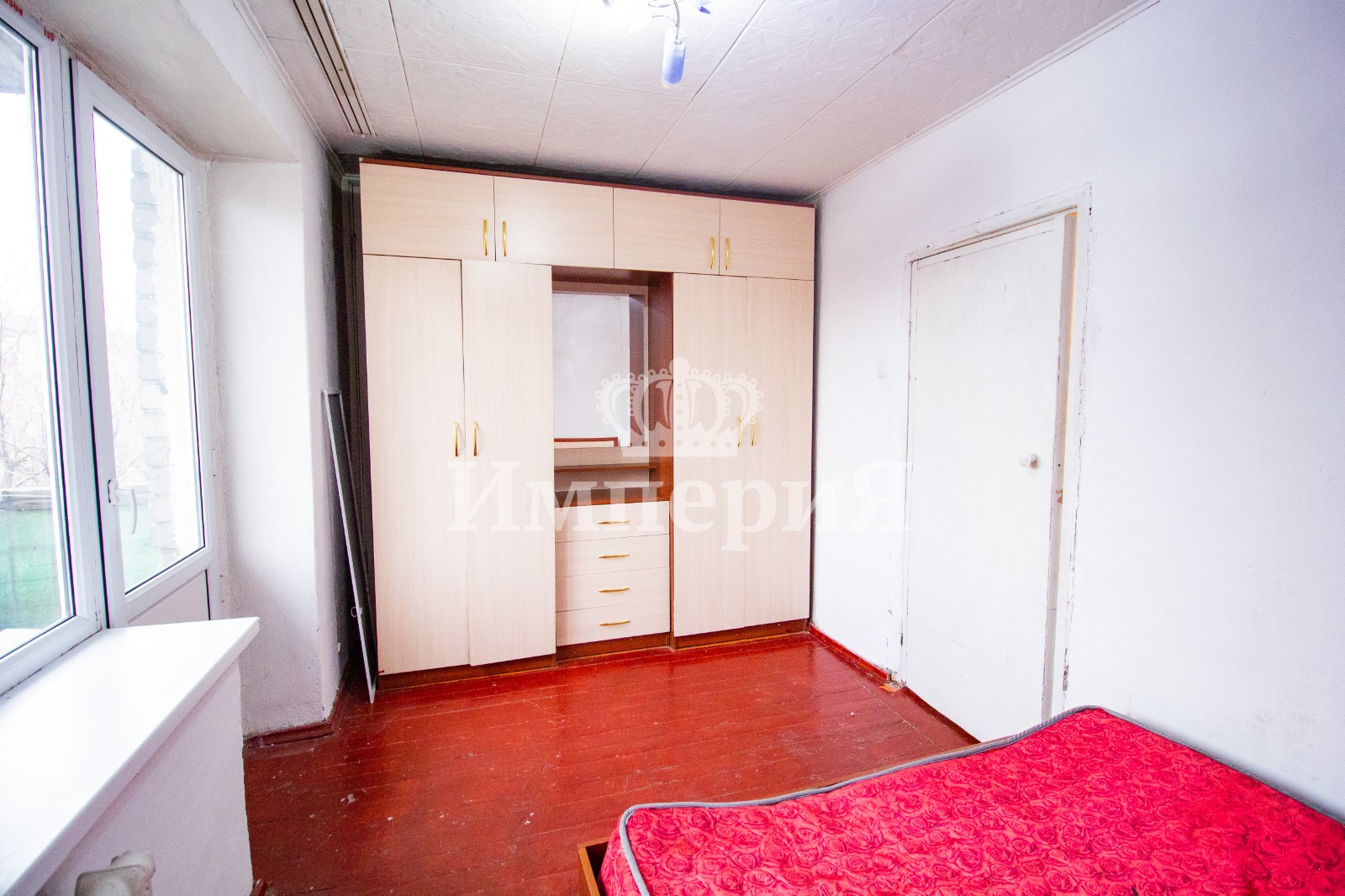 2-комнантная квартира, 44.0 м²,Военный городок за 11 500 000