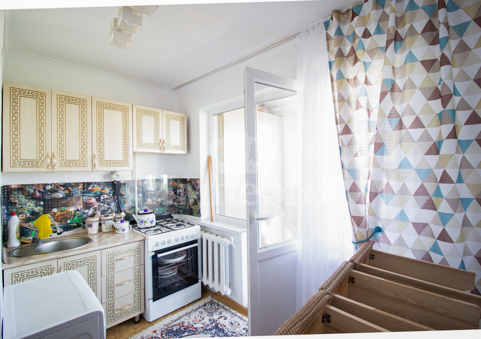 3-комнантная квартира, 60.0 м²,Алдабергенова за 15 800 000