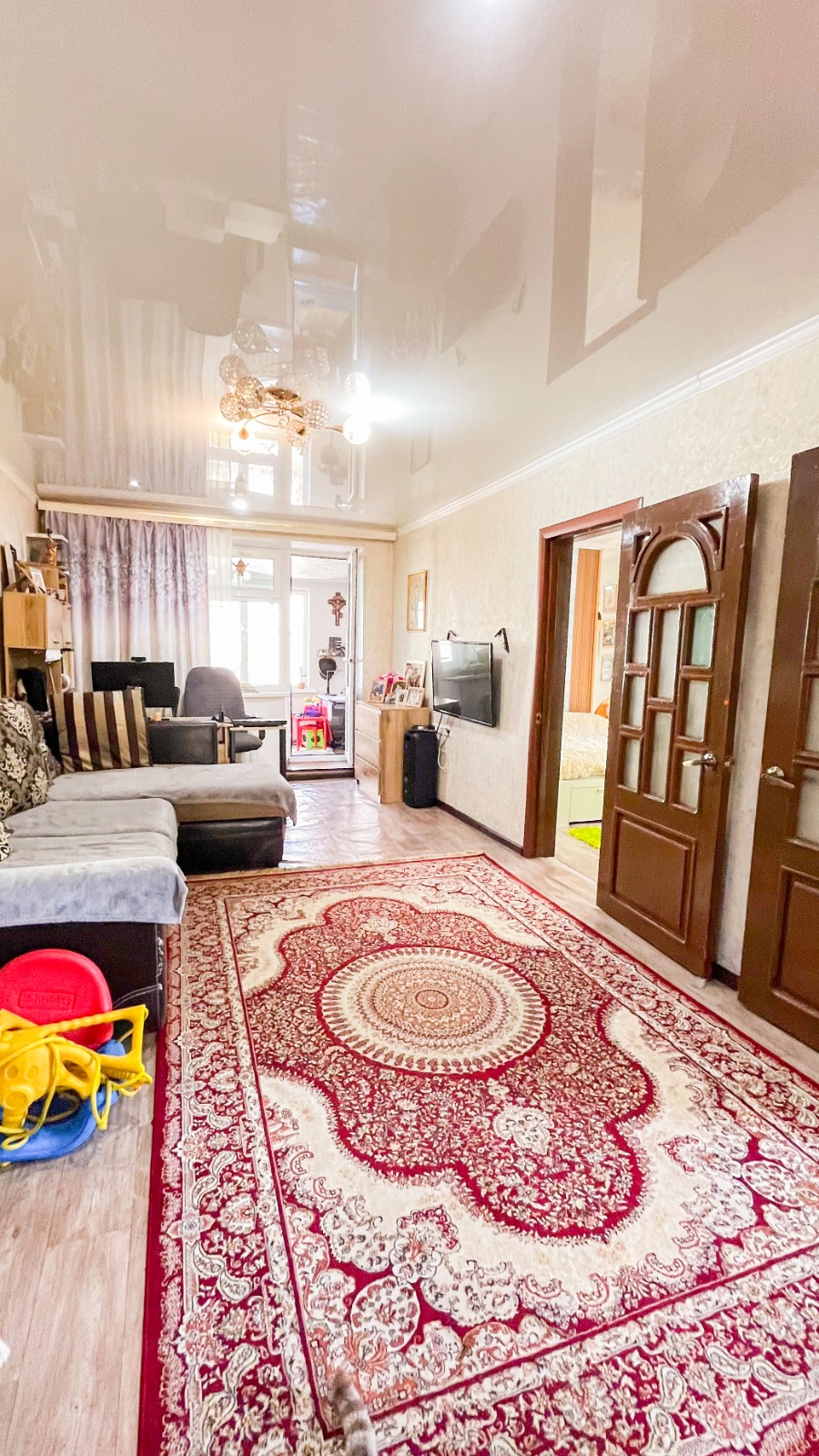 3-комнантная квартира, 59.0 м²,Желтоксан за 17 200 000