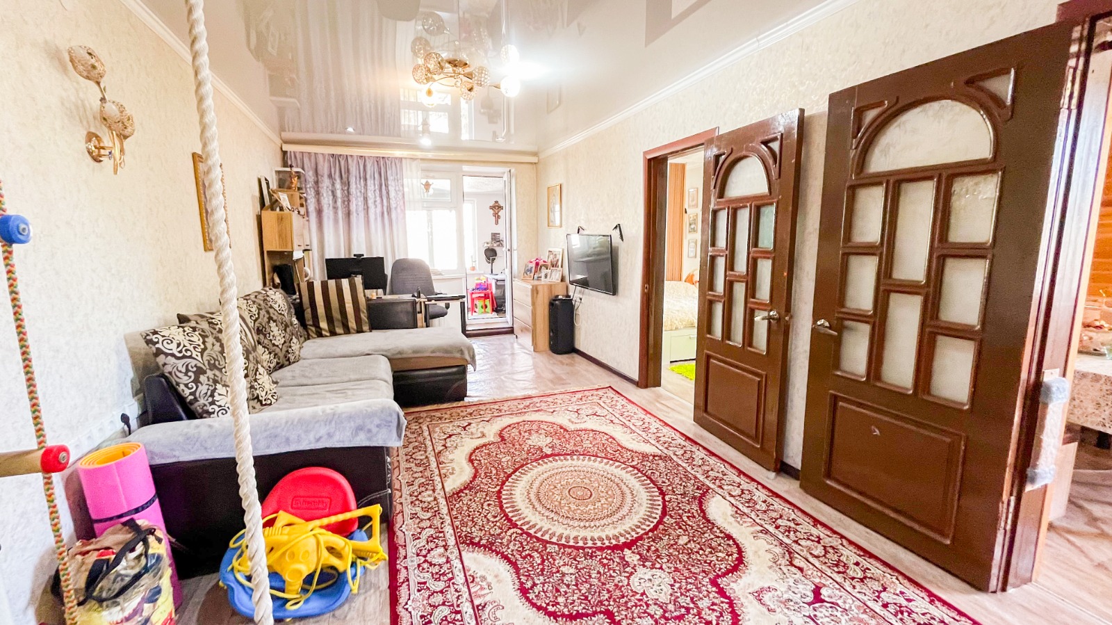 3-комнантная квартира, 59.0 м²,Желтоксан за 17 200 000