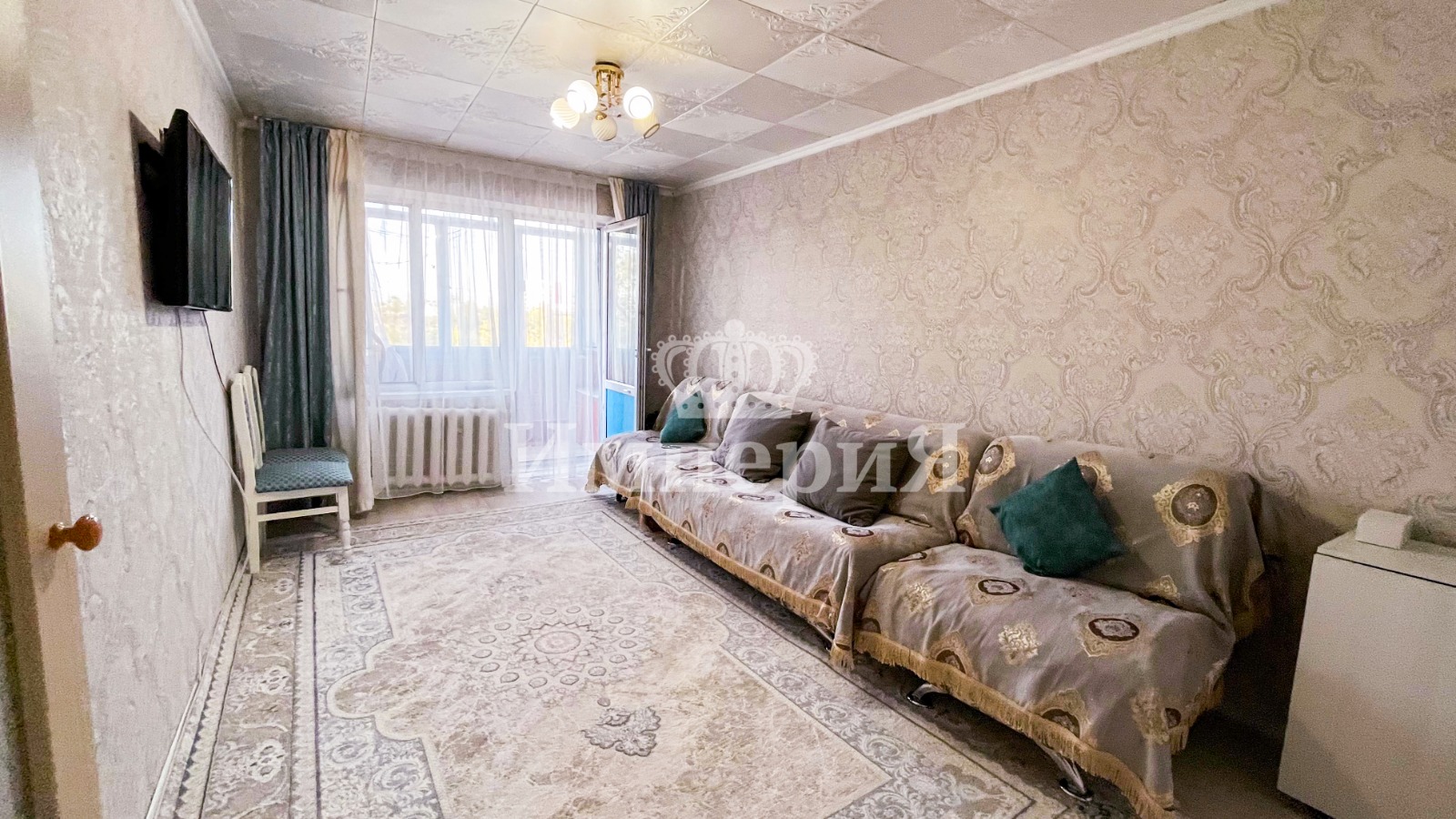 3-комнантная квартира, 58.0 м²,мкр Жетысу за 15 000 000