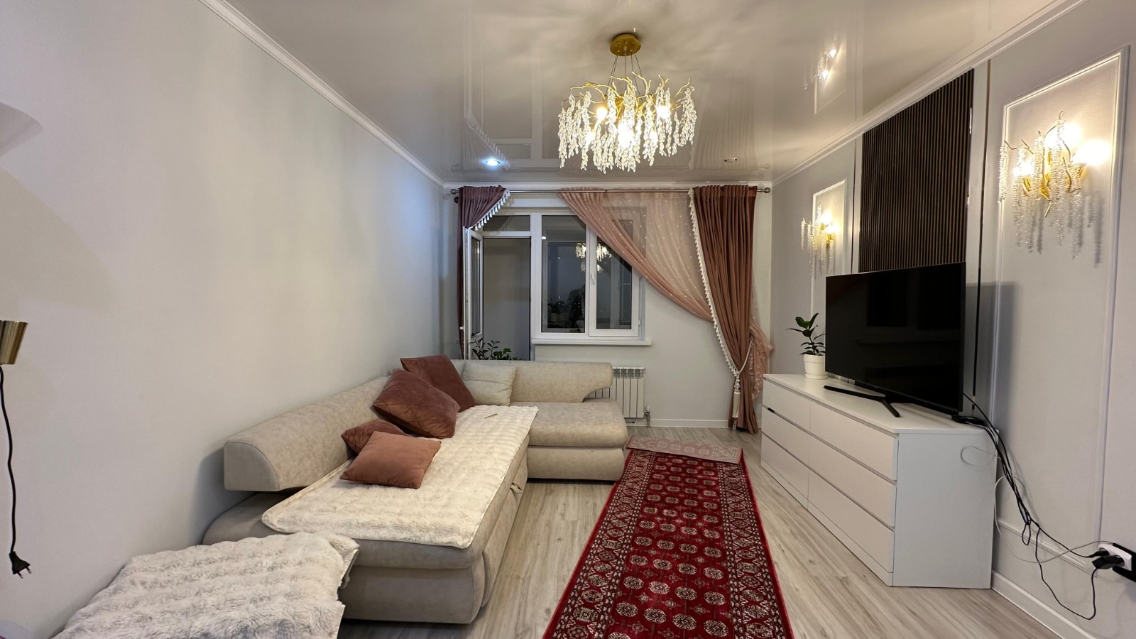 3-комнантная квартира, 90.0 м²,Болашак за 35 000 000