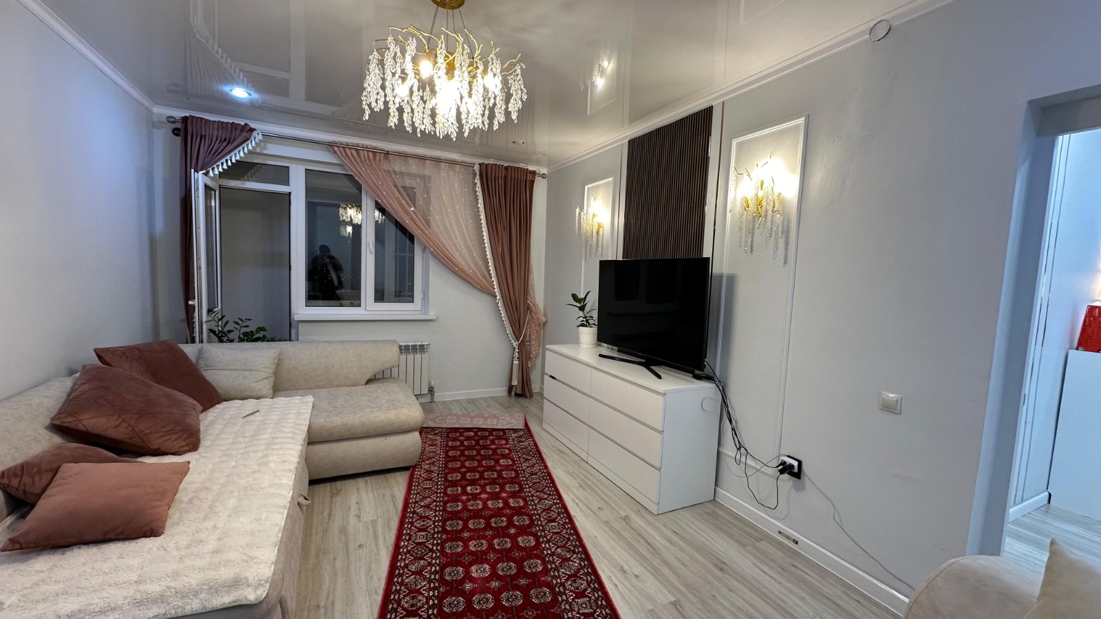 3-комнантная квартира, 90.0 м²,Болашак за 35 000 000