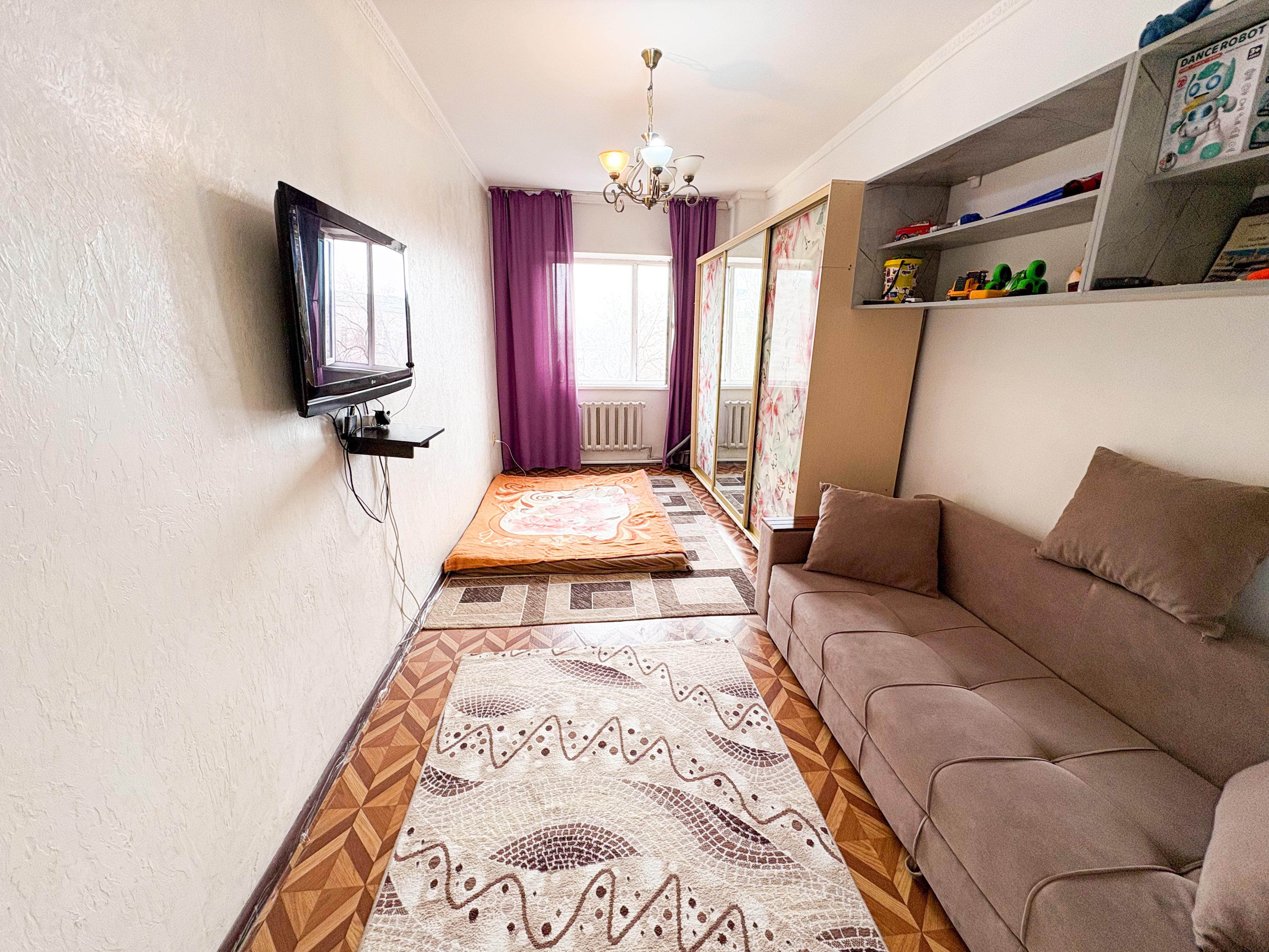 1-комнантная квартира, 41.0 м²,Кабанбай Батыра за 8 000 000