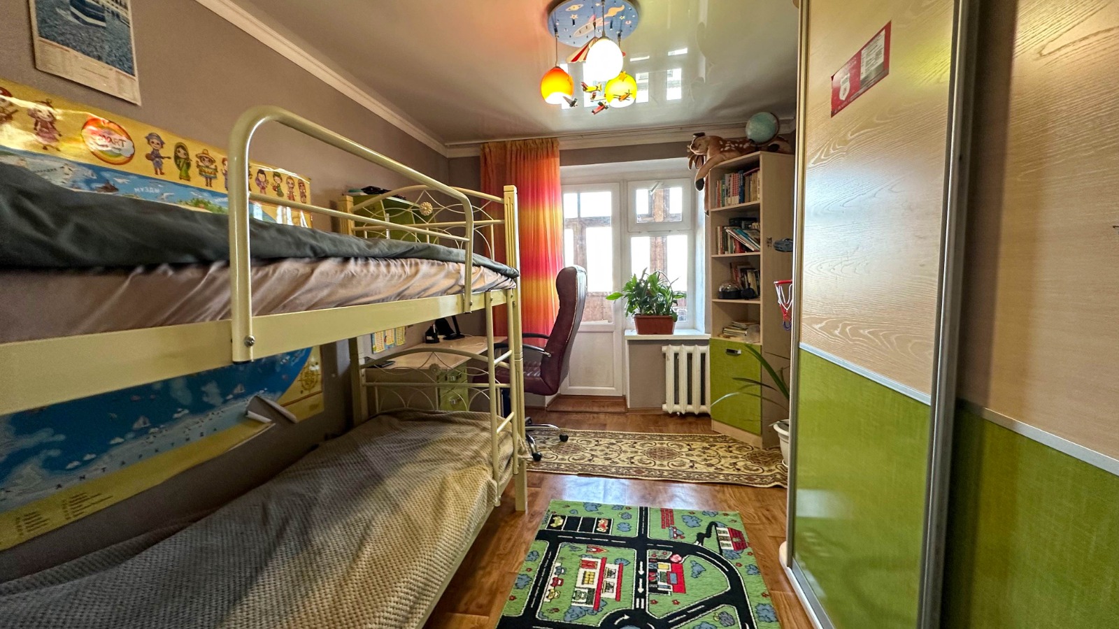 4-комнантная квартира, 84.0 м²,Алдабергенова за 27 000 000