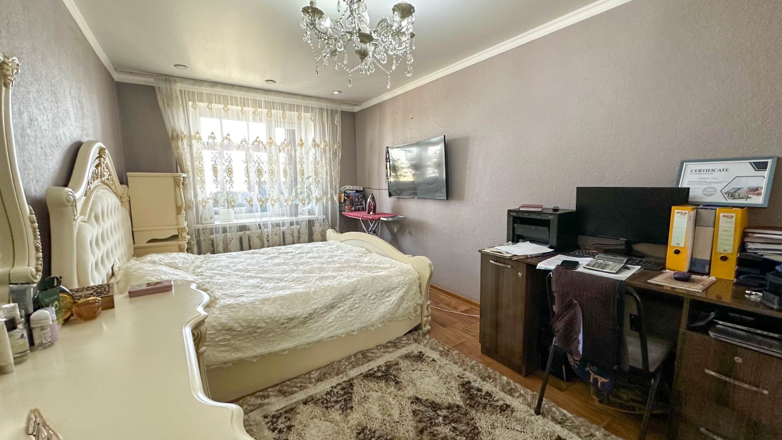 4-комнантная квартира, 84.0 м²,Алдабергенова за 27 000 000