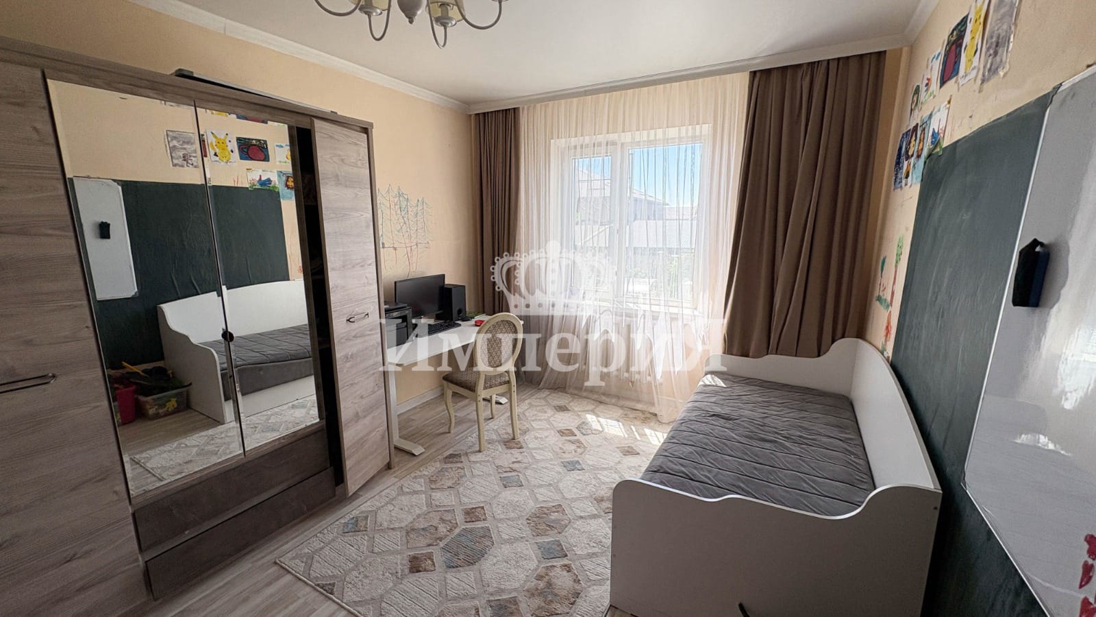 3-комнантная квартира, 81.0 м²,Асановой за 32 500 000