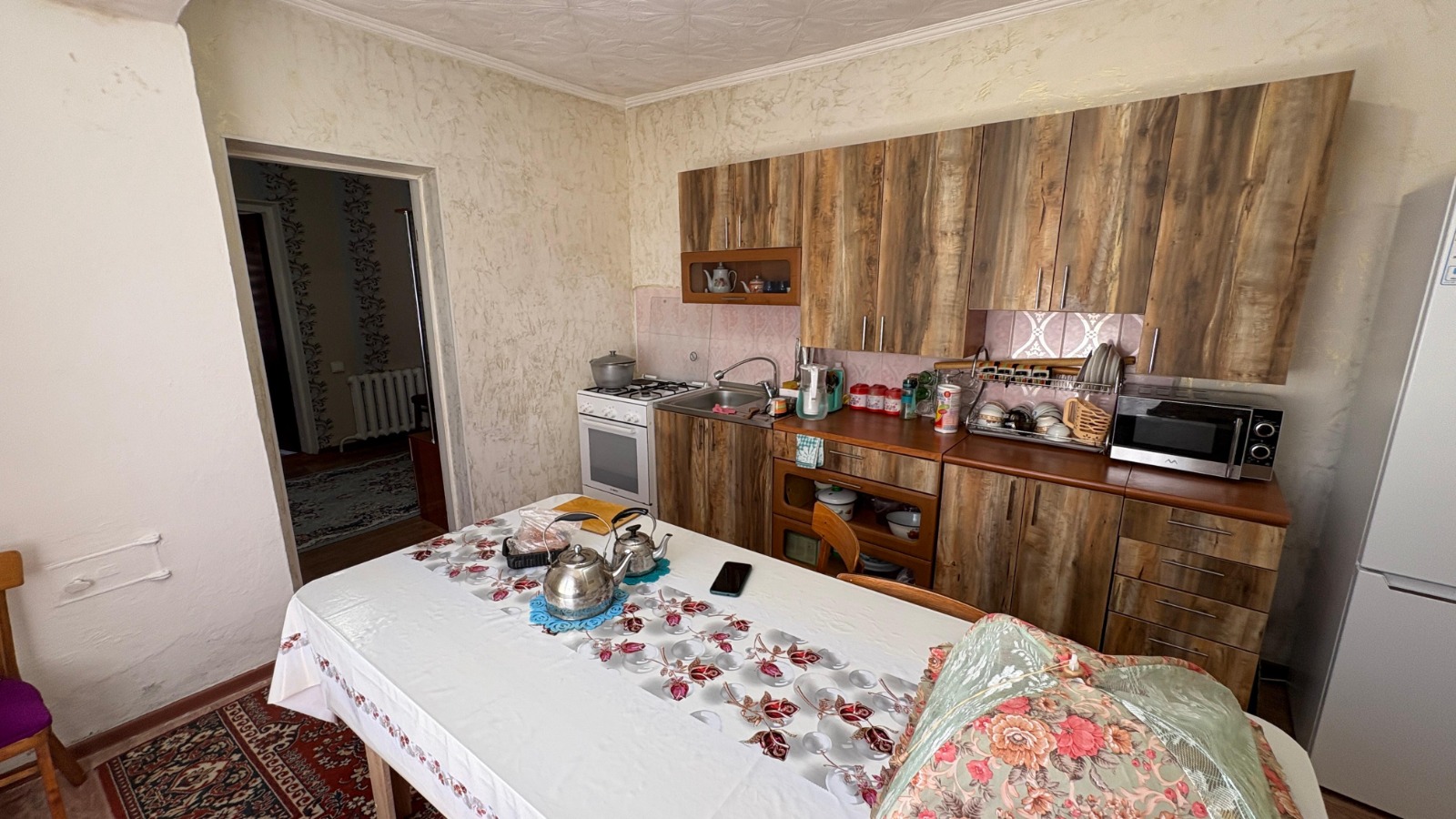 4-комнантный квартира, 89.4 м²,Кожамиярова за 18 000 000