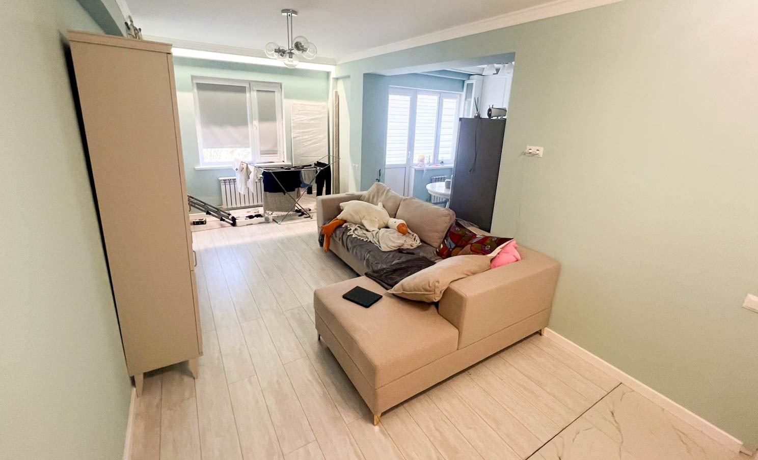 2-комнантная квартира, 57.1 м²,Кабанбай Батыра за 23 500 000